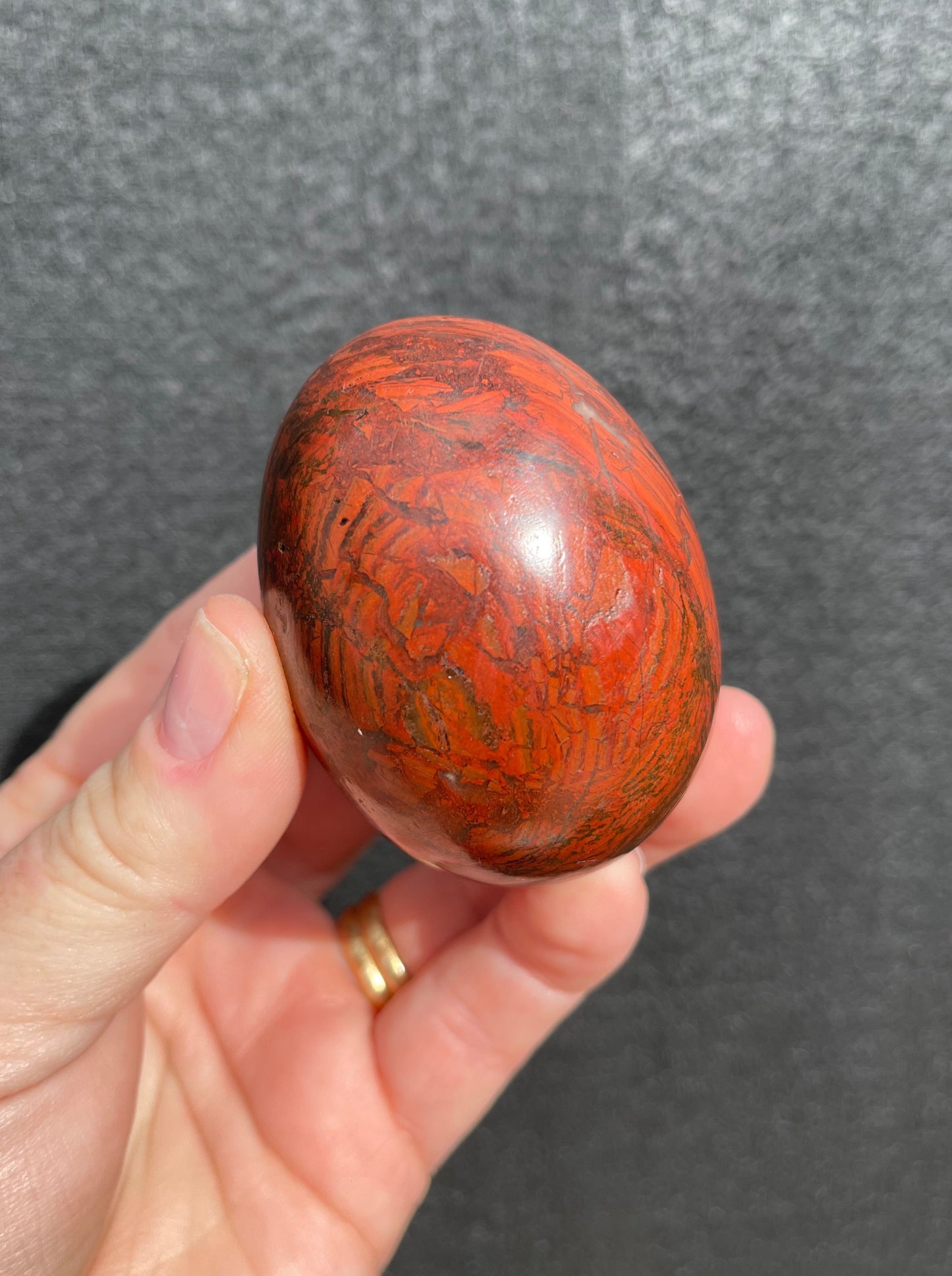 Red Jasper Egg