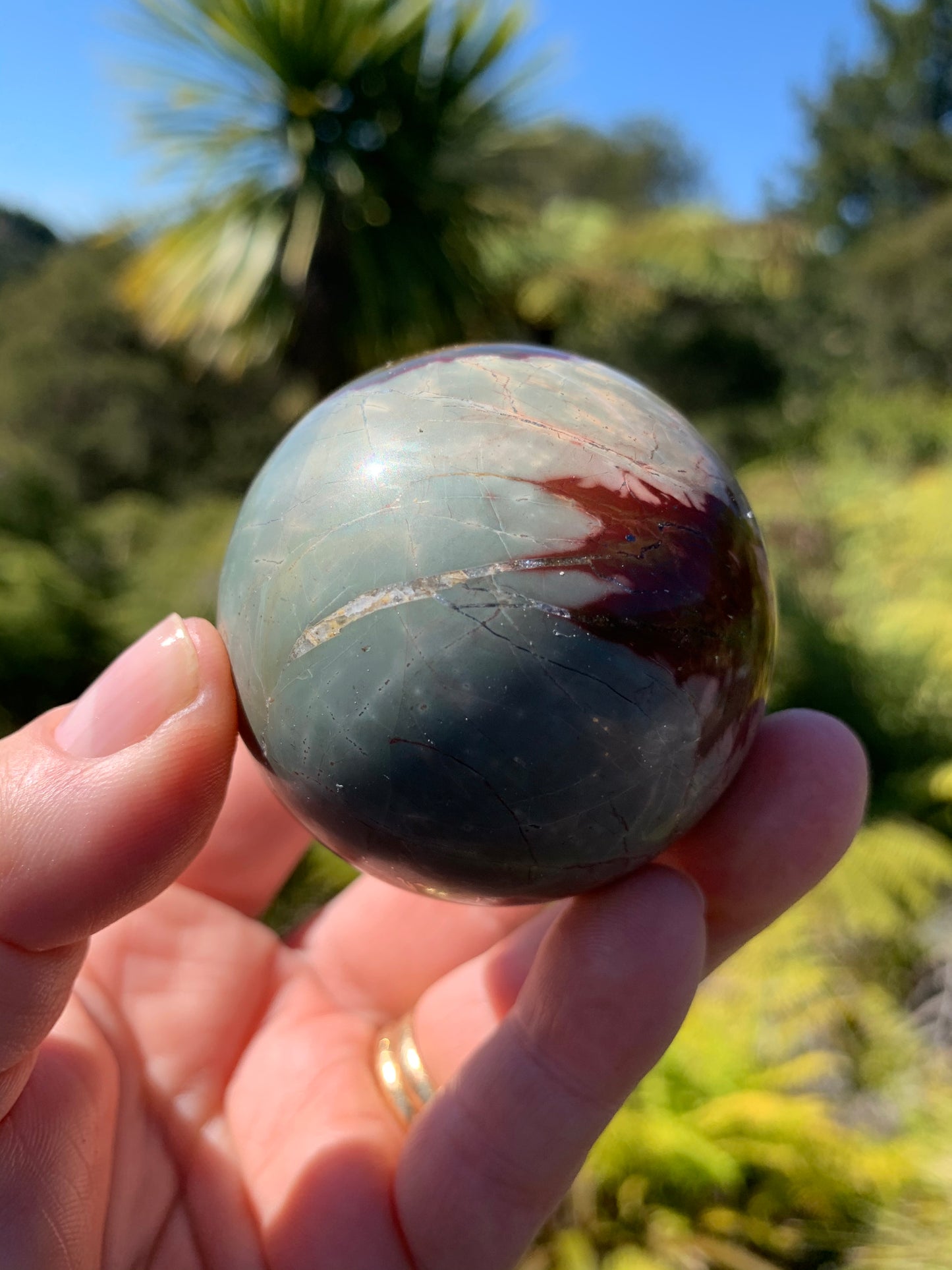 Cherry Creek Jasper Sphere