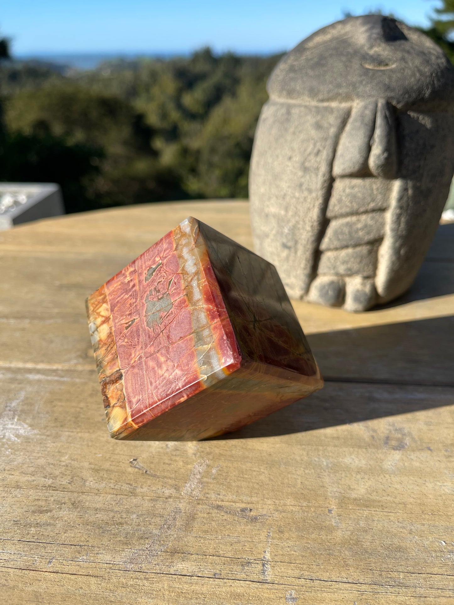 Cherry Creek Jasper Large Cube