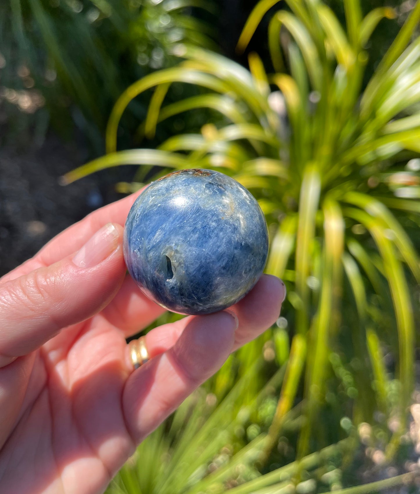 Blue Kyanite Sphere