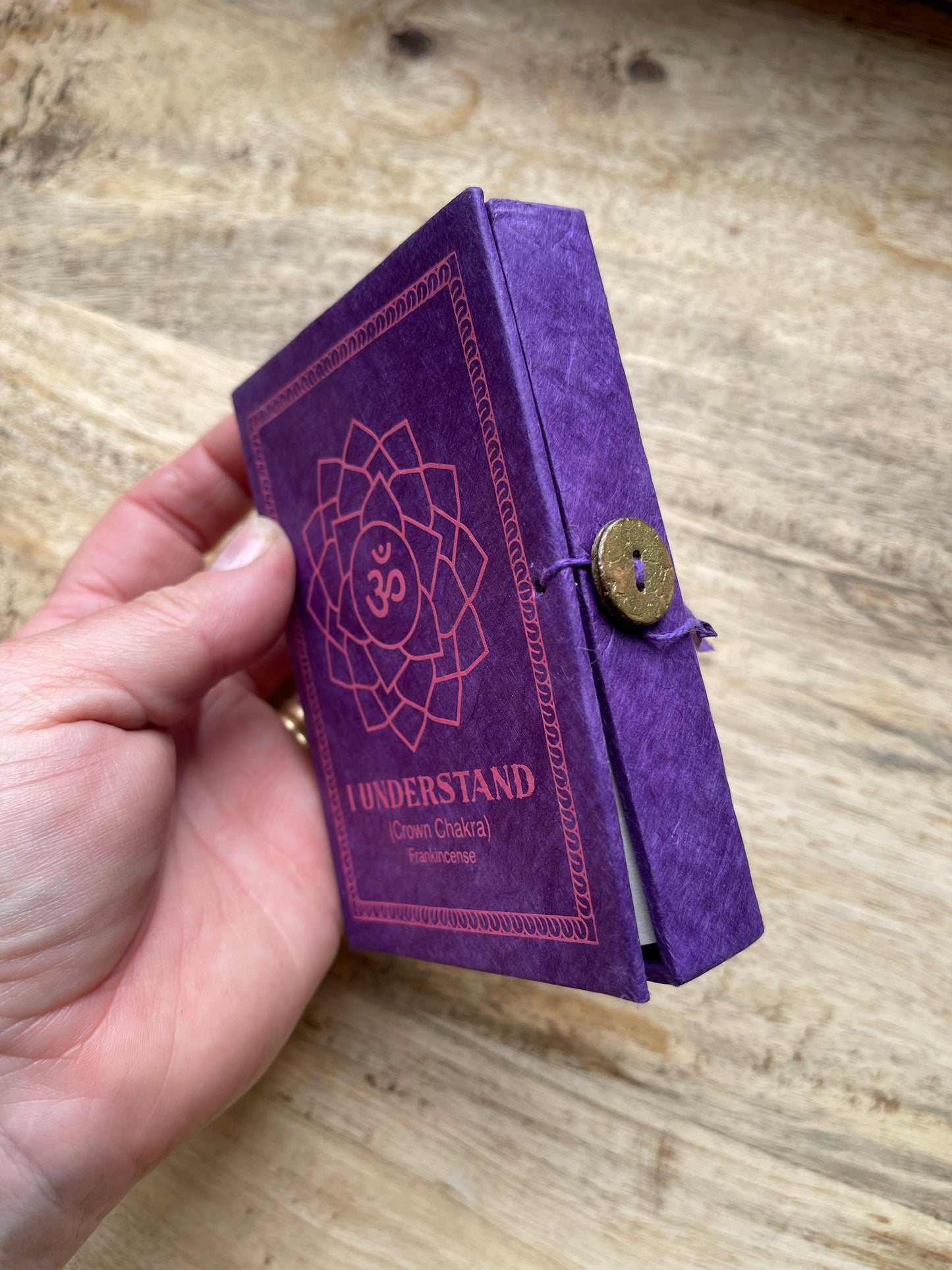 Tibetan Incense Box Crown Chakra