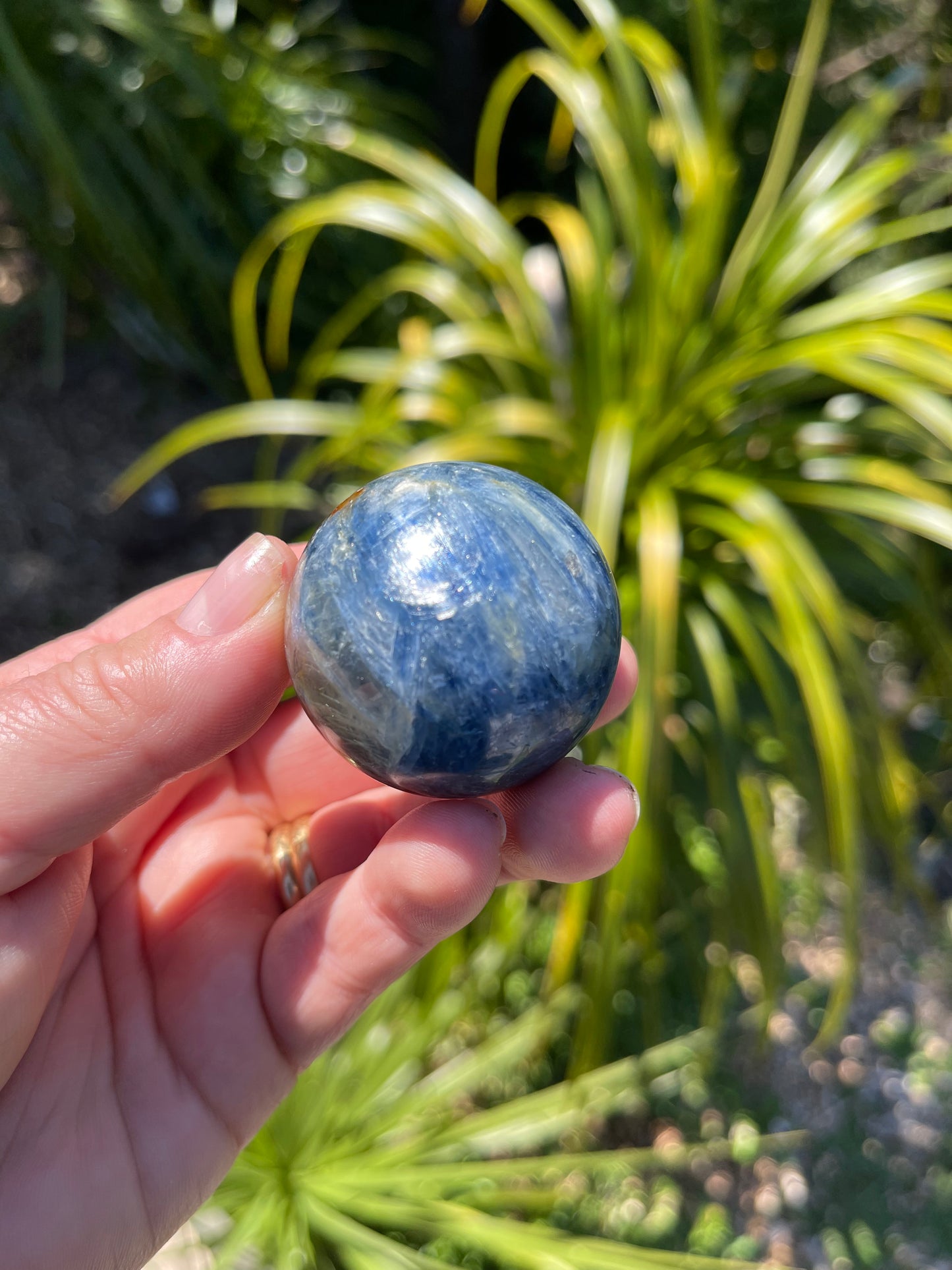 Blue Kyanite Sphere