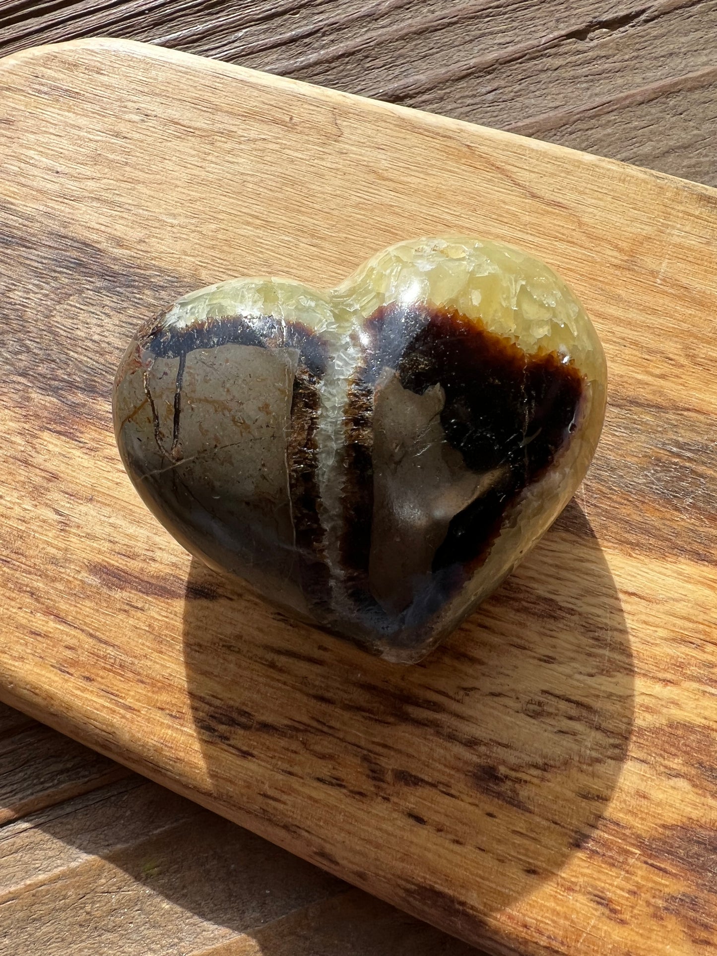 Septarian/Dragons Stone Heart