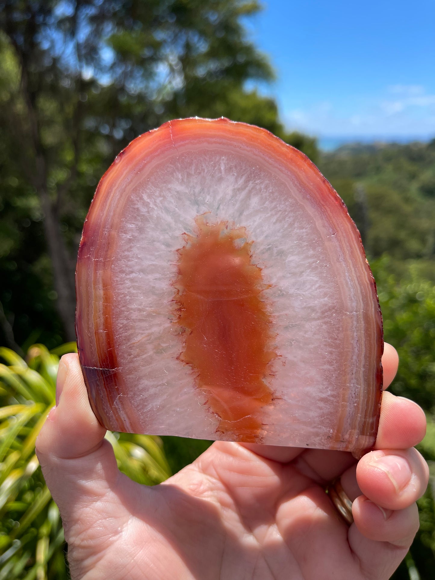 Carnelian Agate Slice
