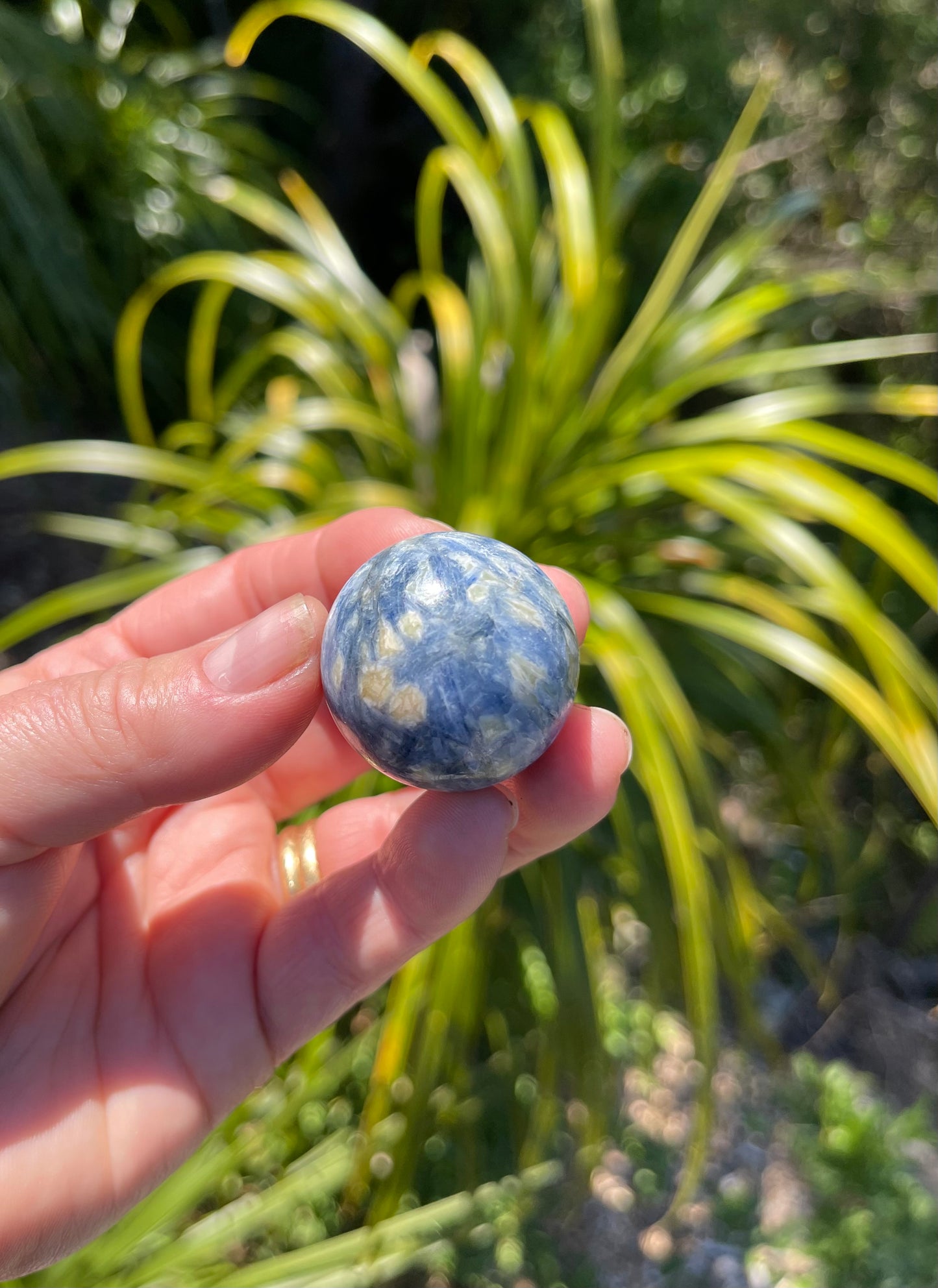 Blue Kyanite Sphere