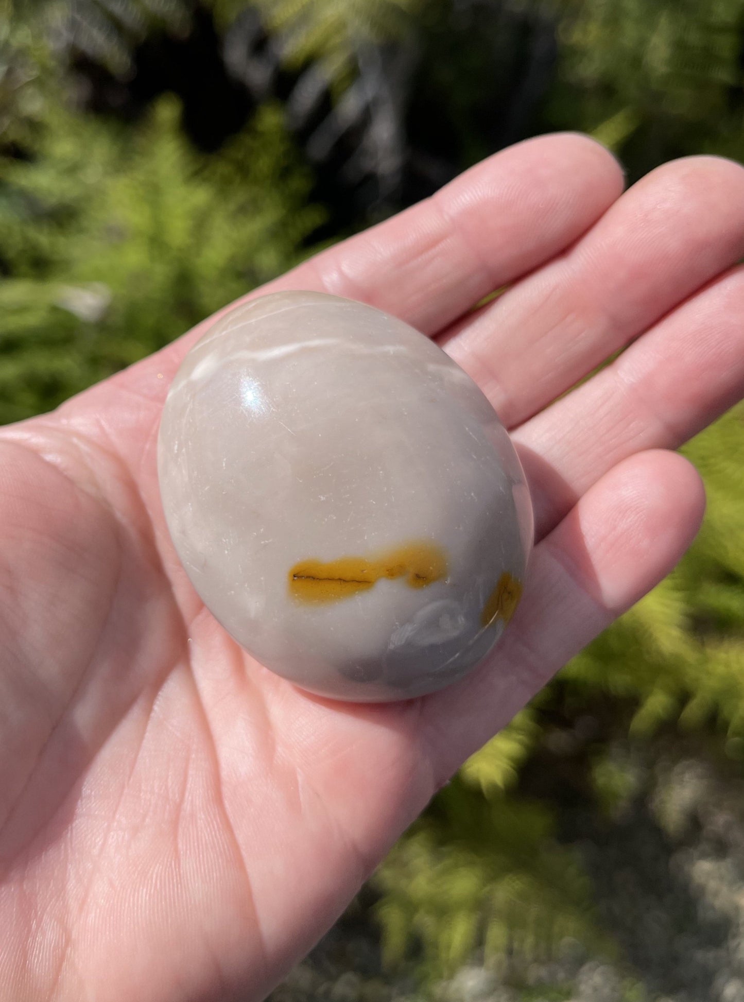 Mookaite Jasper Palm Stone