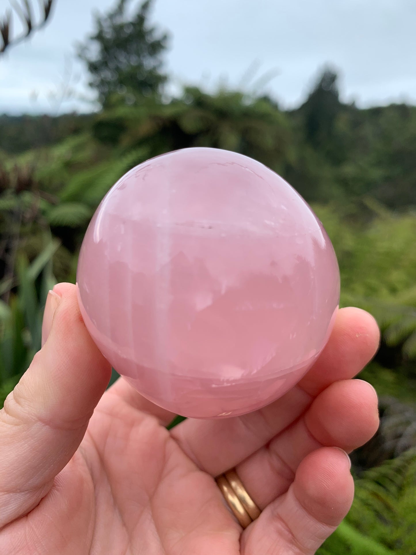 Rose Quartz Egg