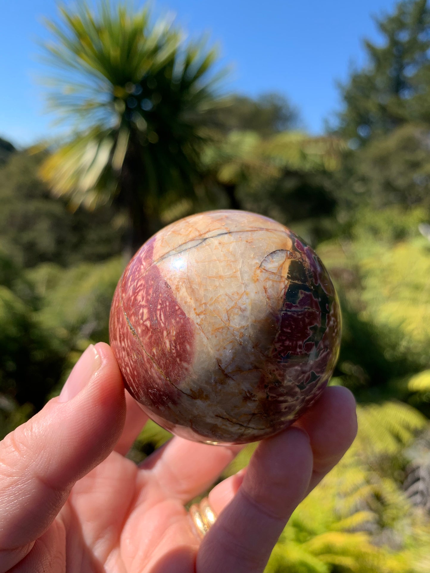 Cherry Creek Jasper Sphere