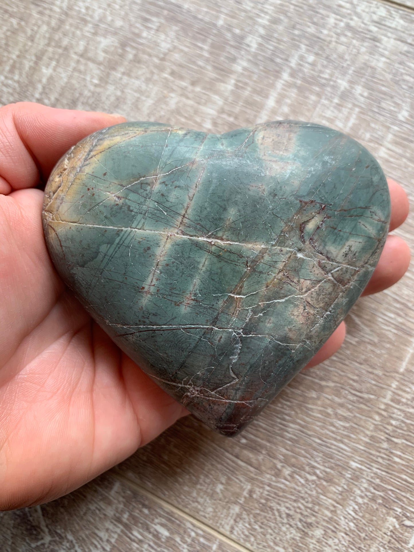 Cherry Creek Jasper Heart