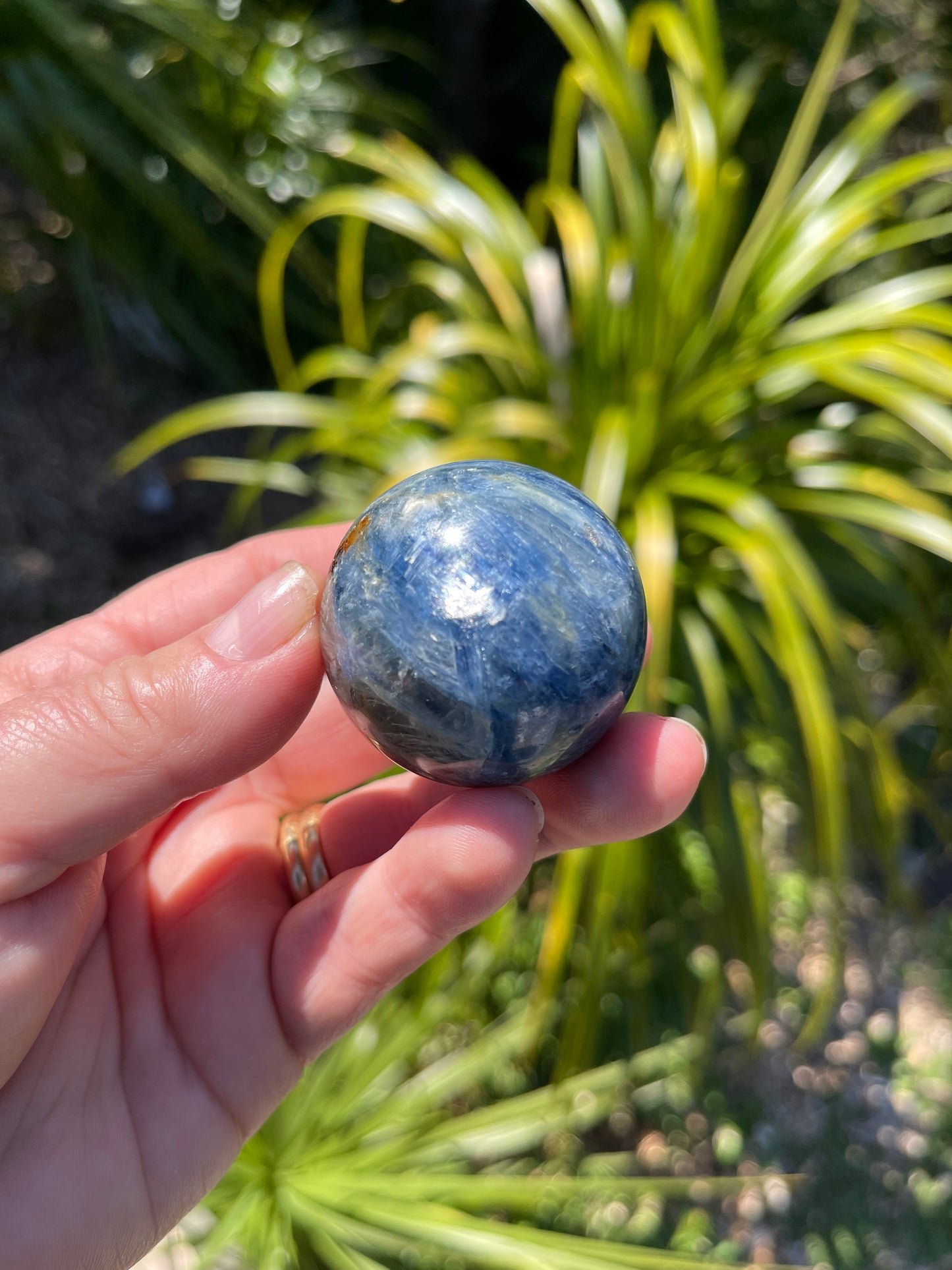 Blue Kyanite Sphere