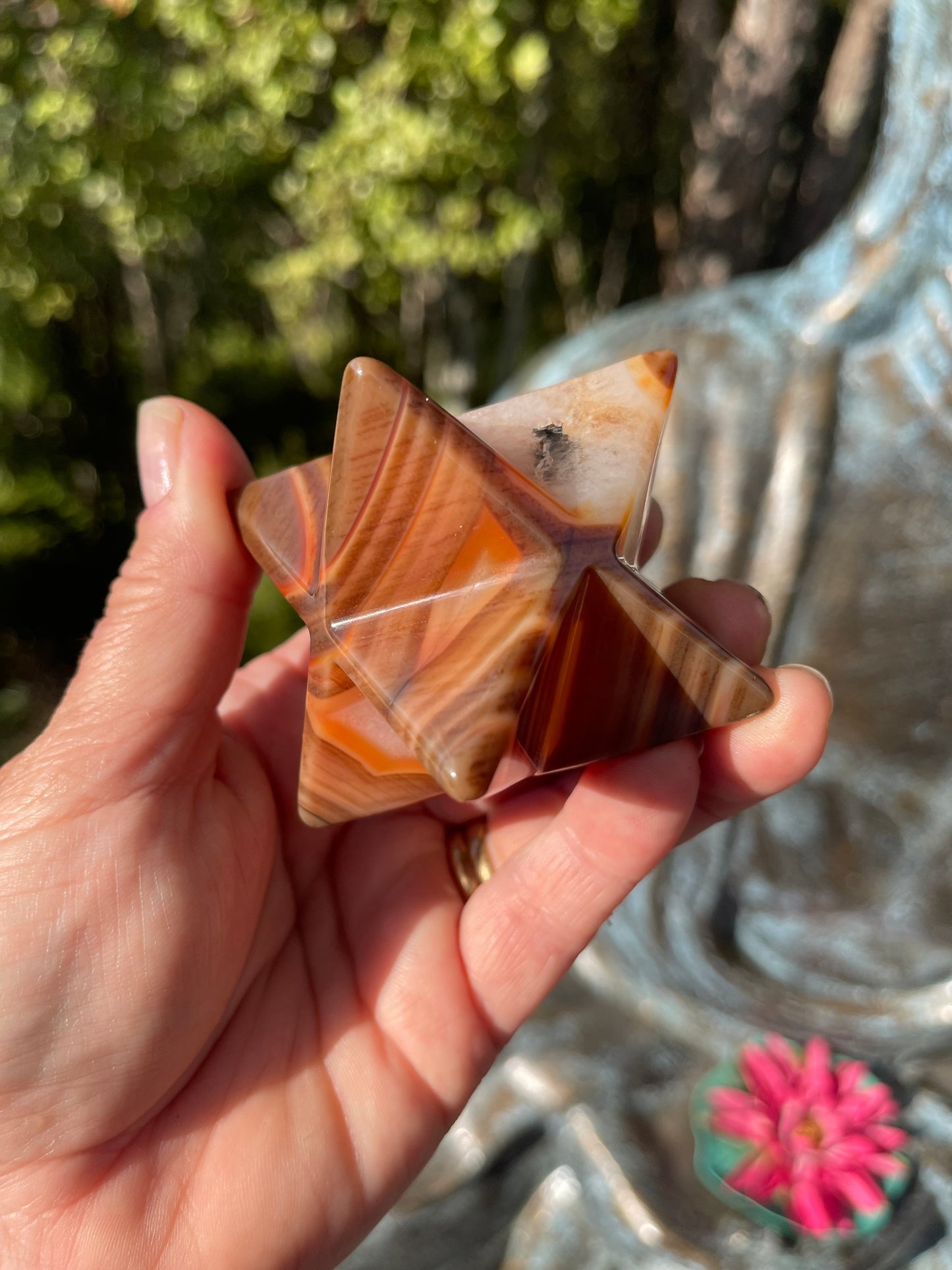 Carnelian Merkaba