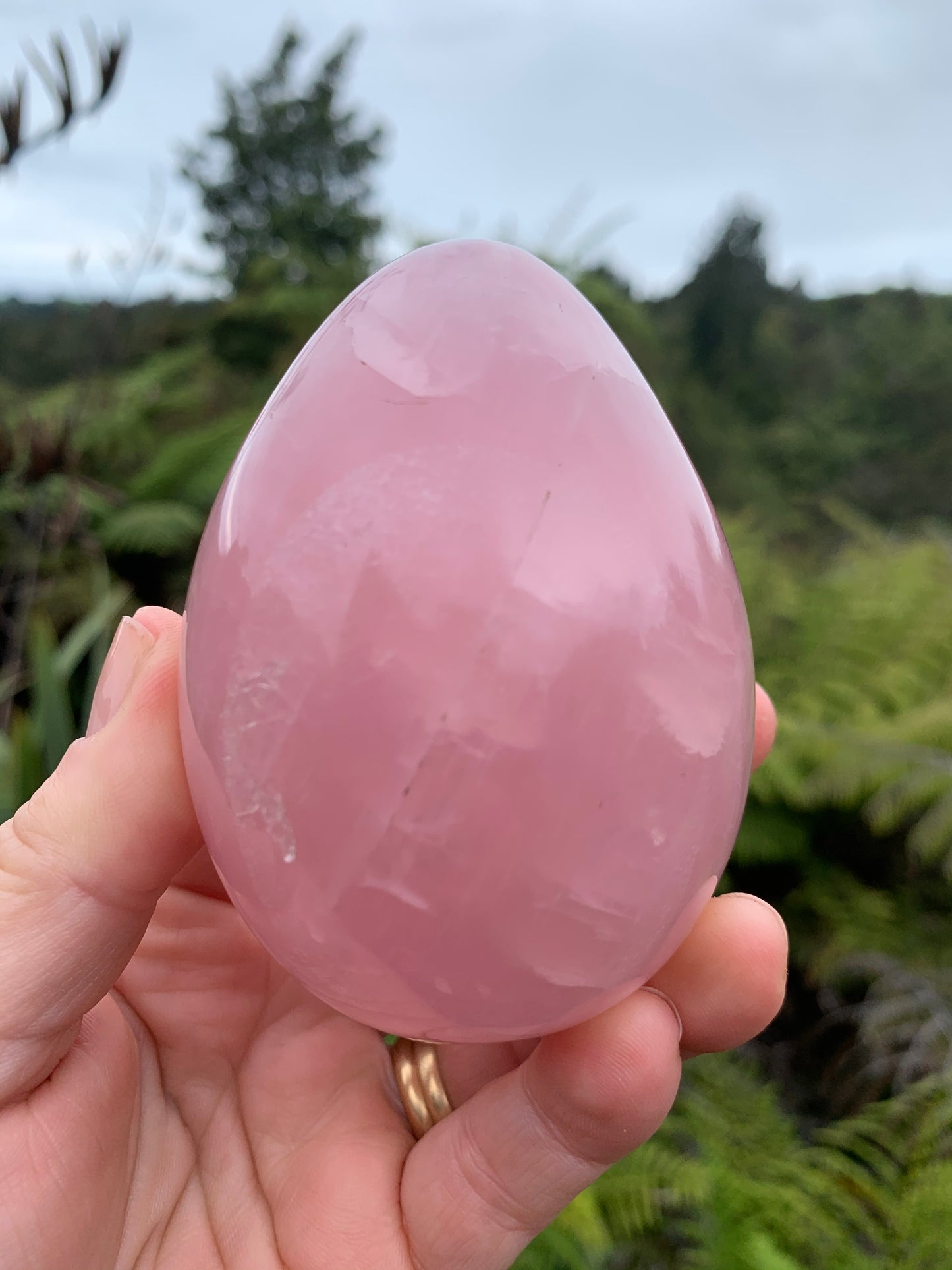 Rose Quartz Egg