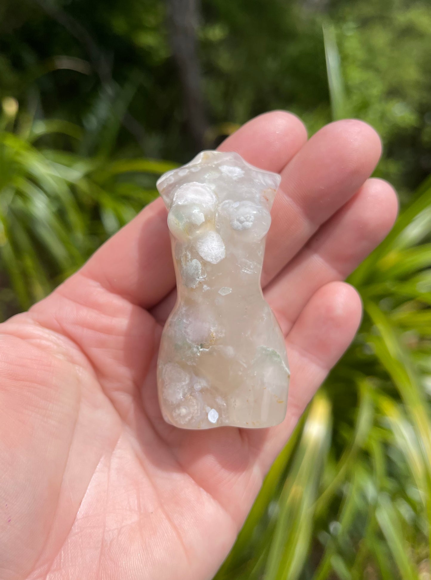Cherry Blossom/Flower Agate Goddess