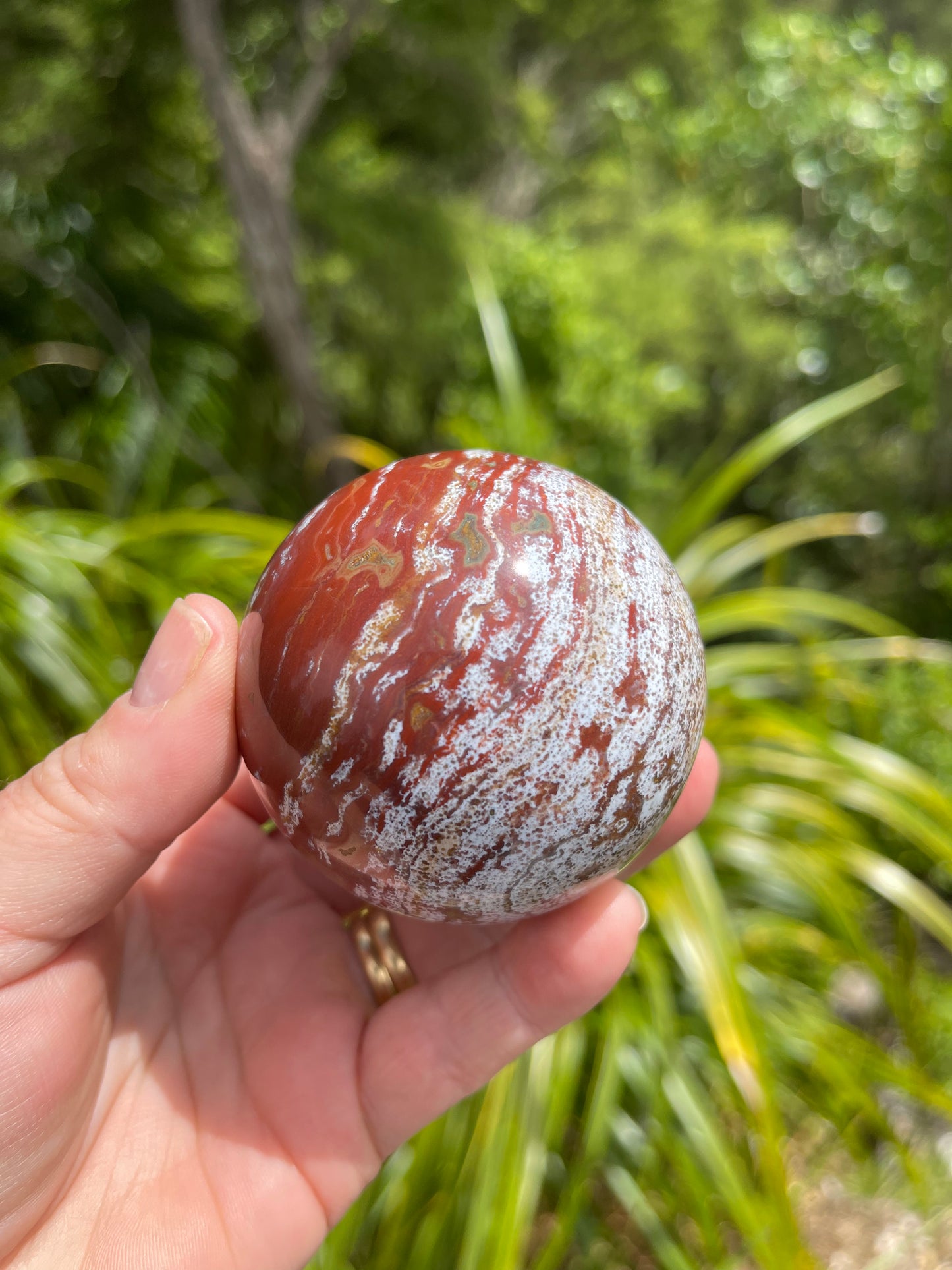 Ocean Jasper Sphere
