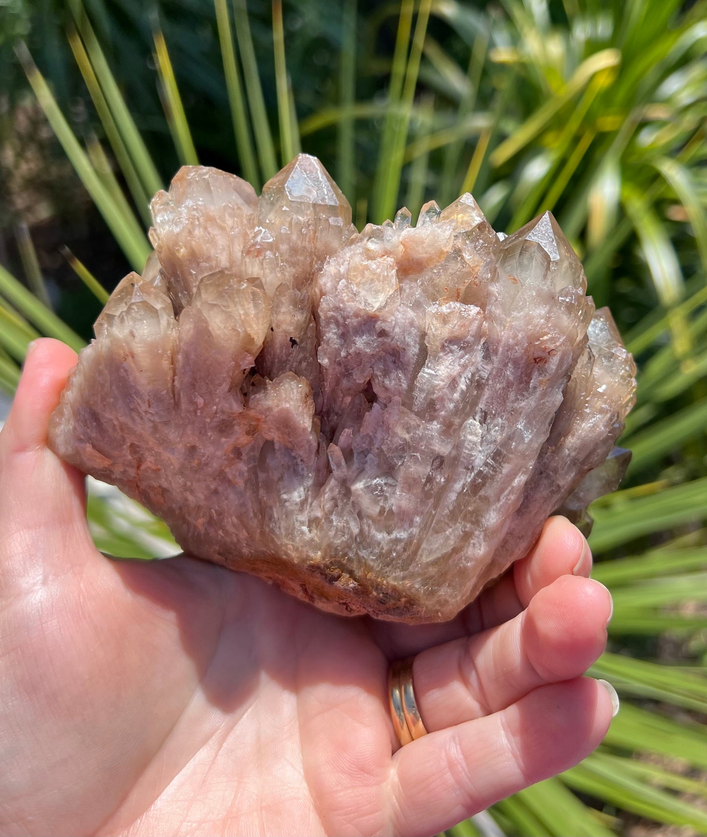 Kundalini Smoky Citrine Cluster