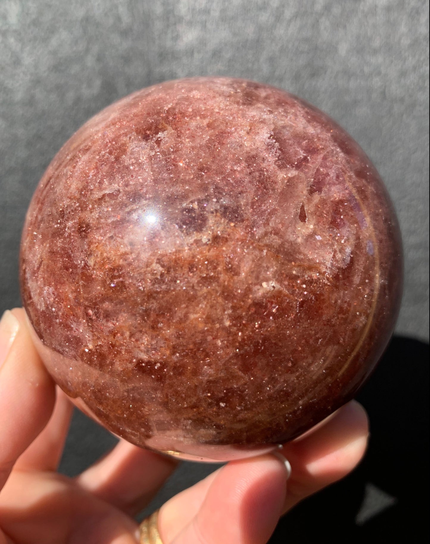 Tanzberry Quartz Sphere