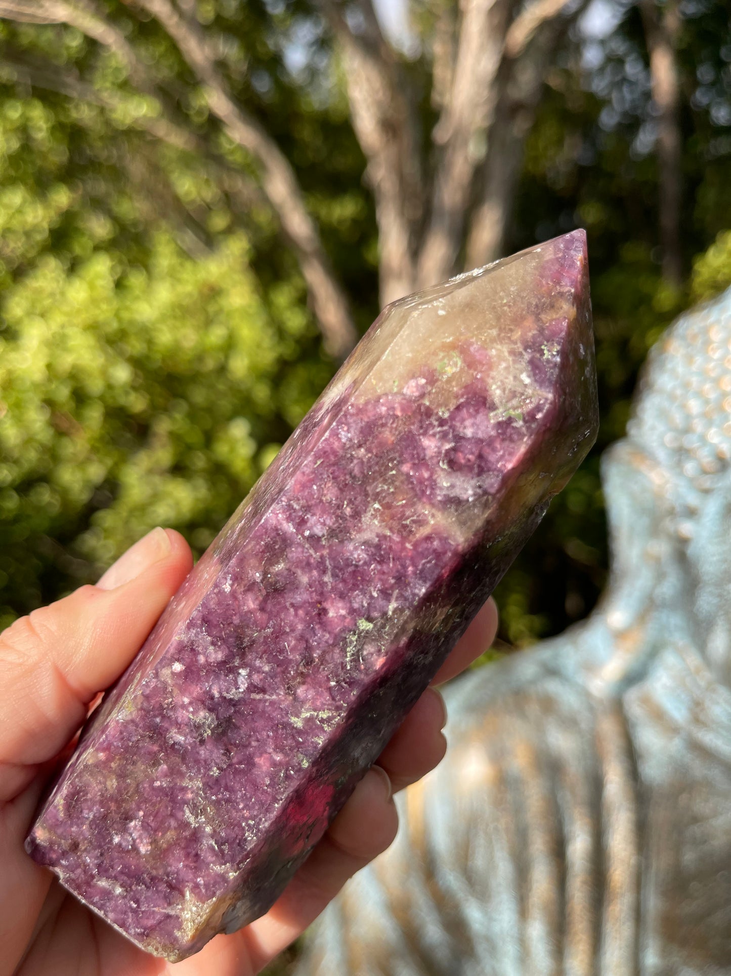 Lepidolite Tower