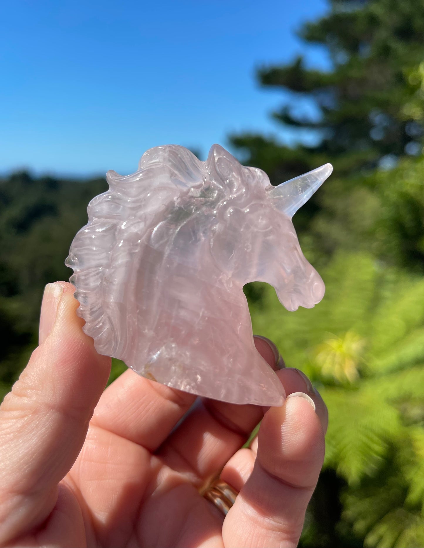 Rose Quartz Unicorn