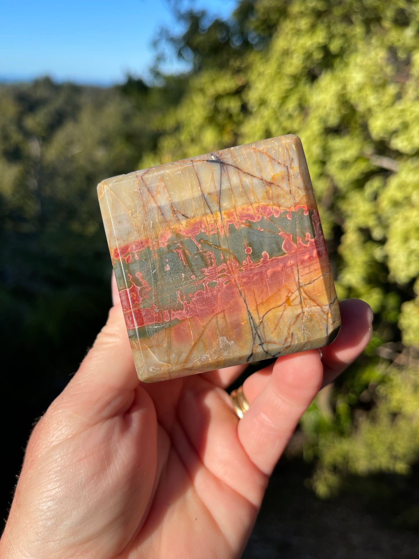 Cherry Creek Jasper Large Cube