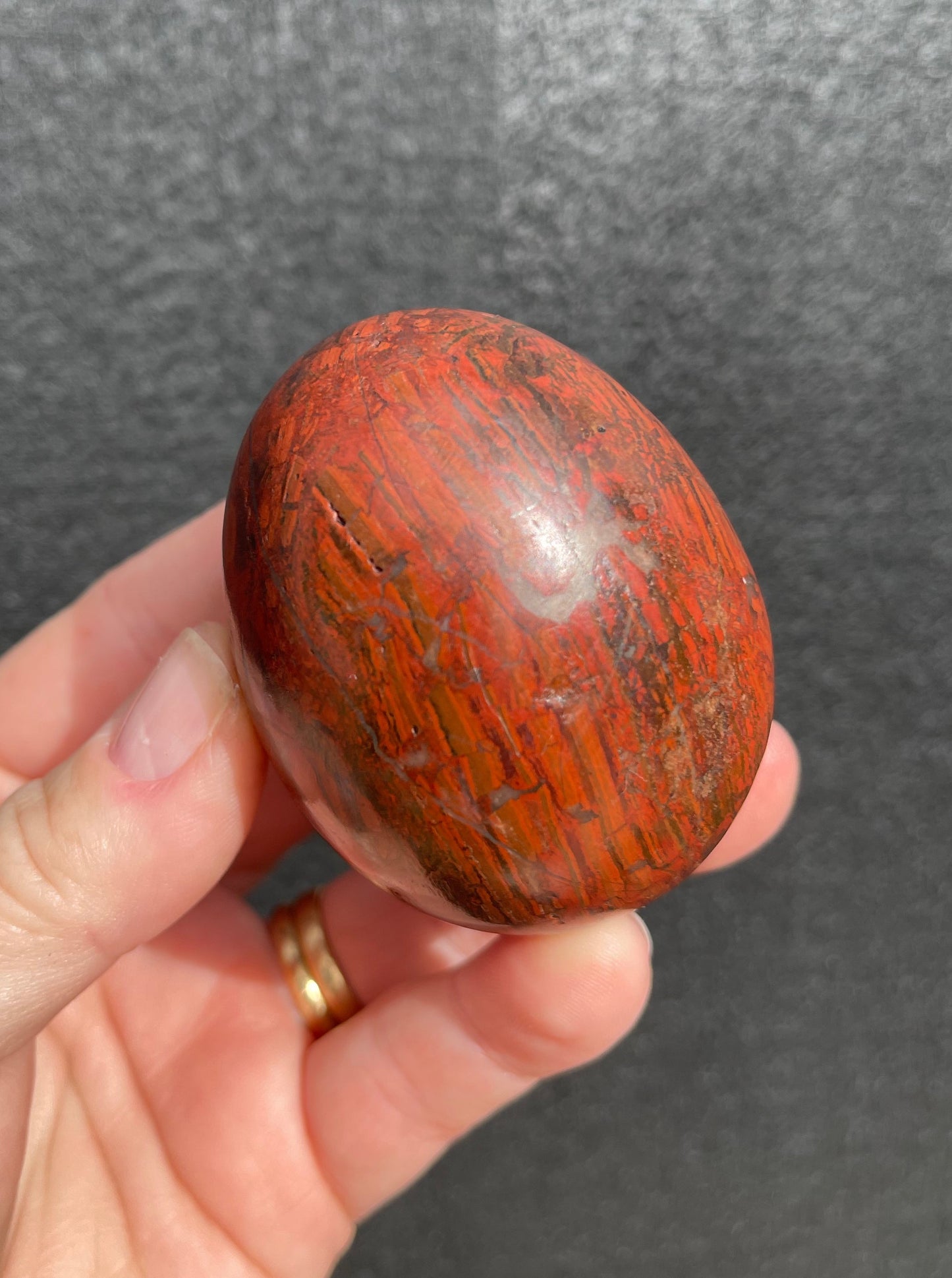 Red Jasper Egg
