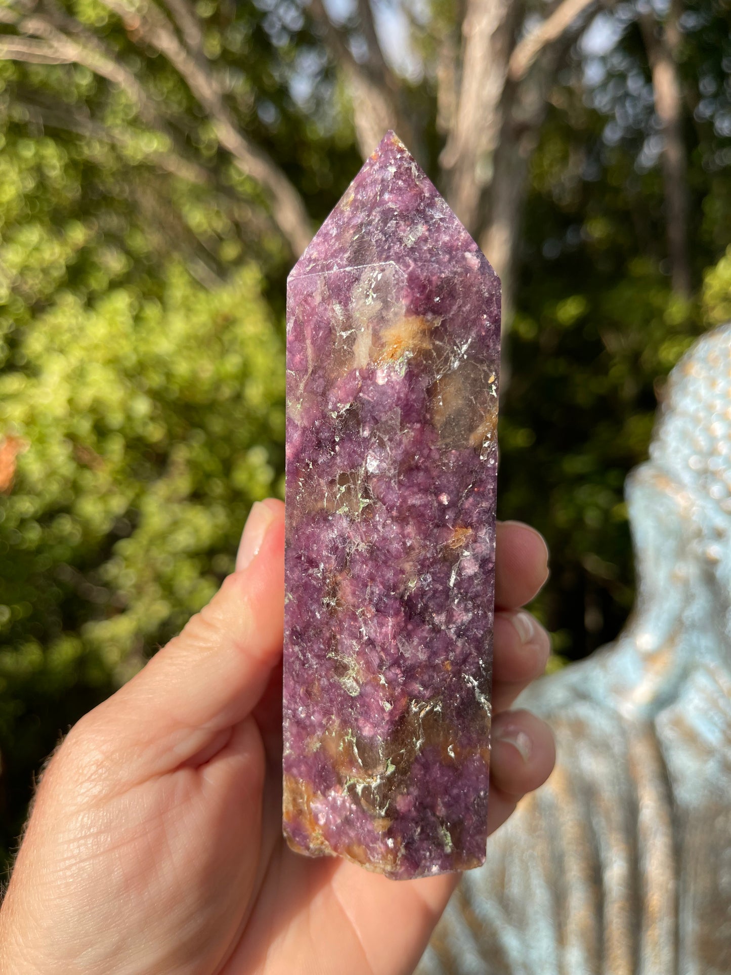 Lepidolite Tower