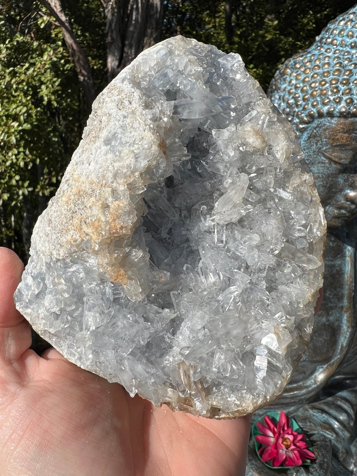 Celestite Geode Freeform