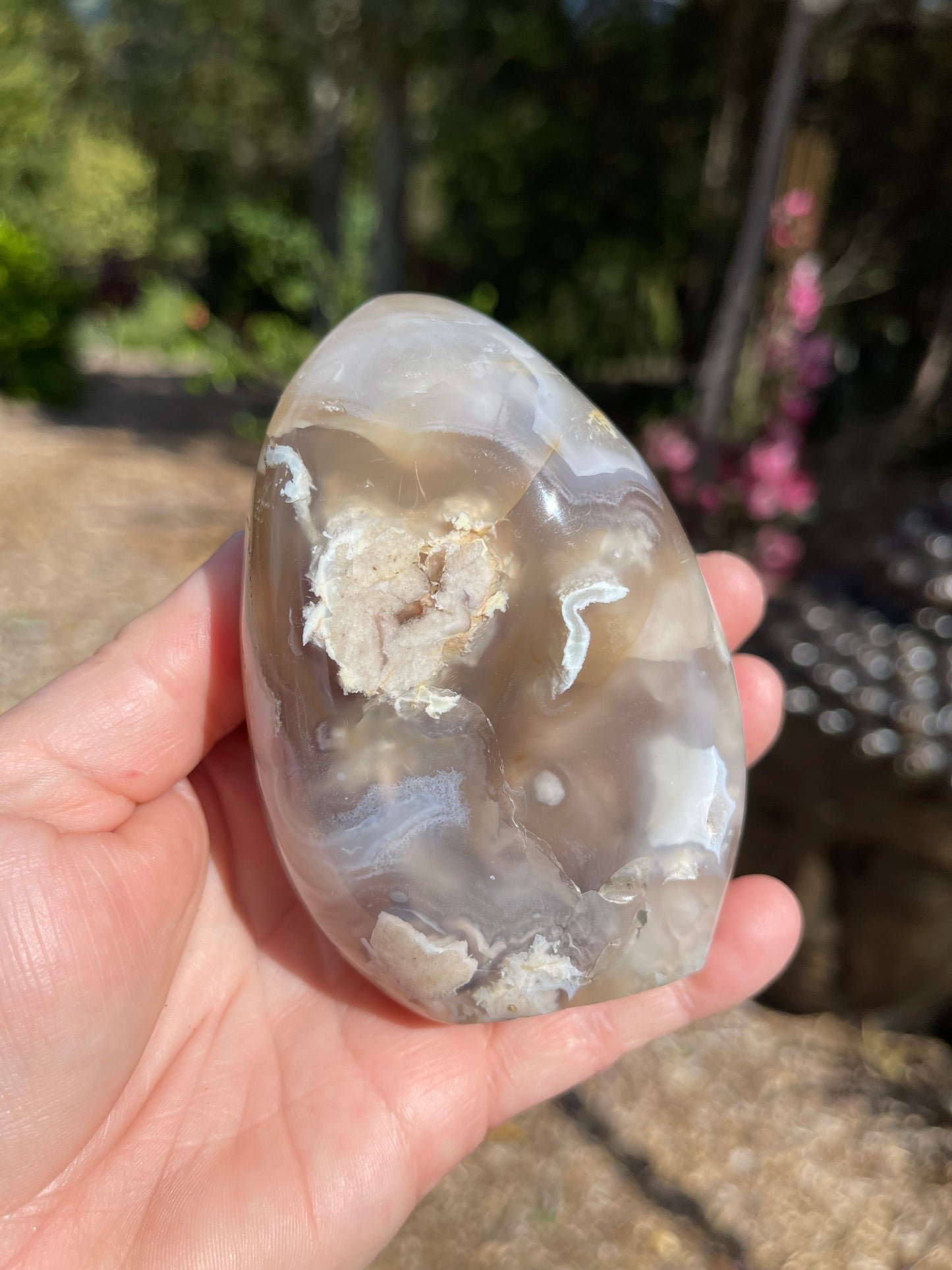 Cherry Blossom/Flower Agate Free Form