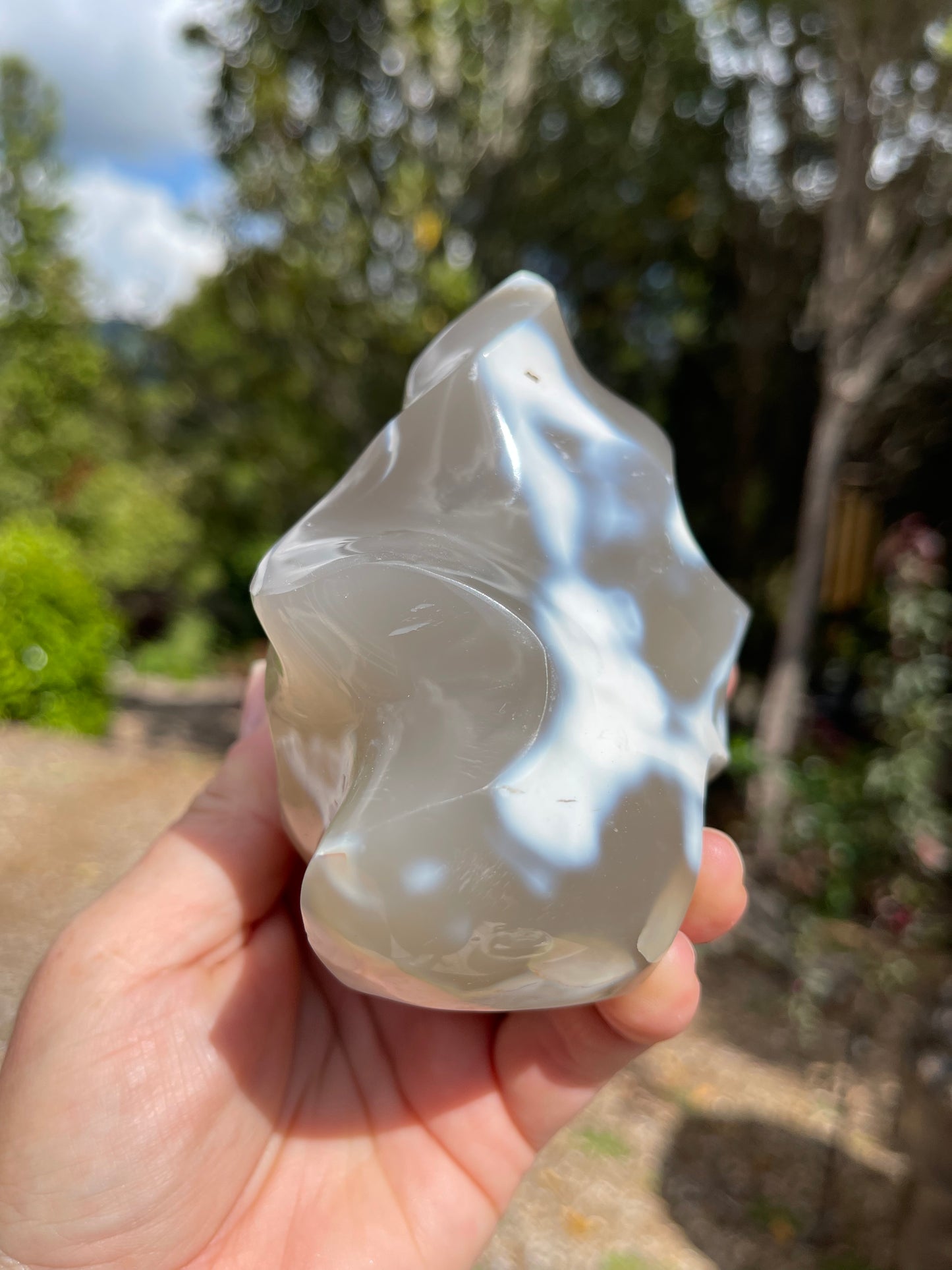 Orca Agate Flame