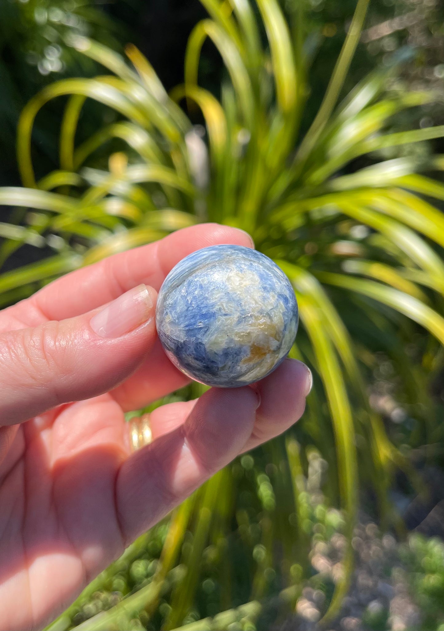Blue Kyanite Sphere