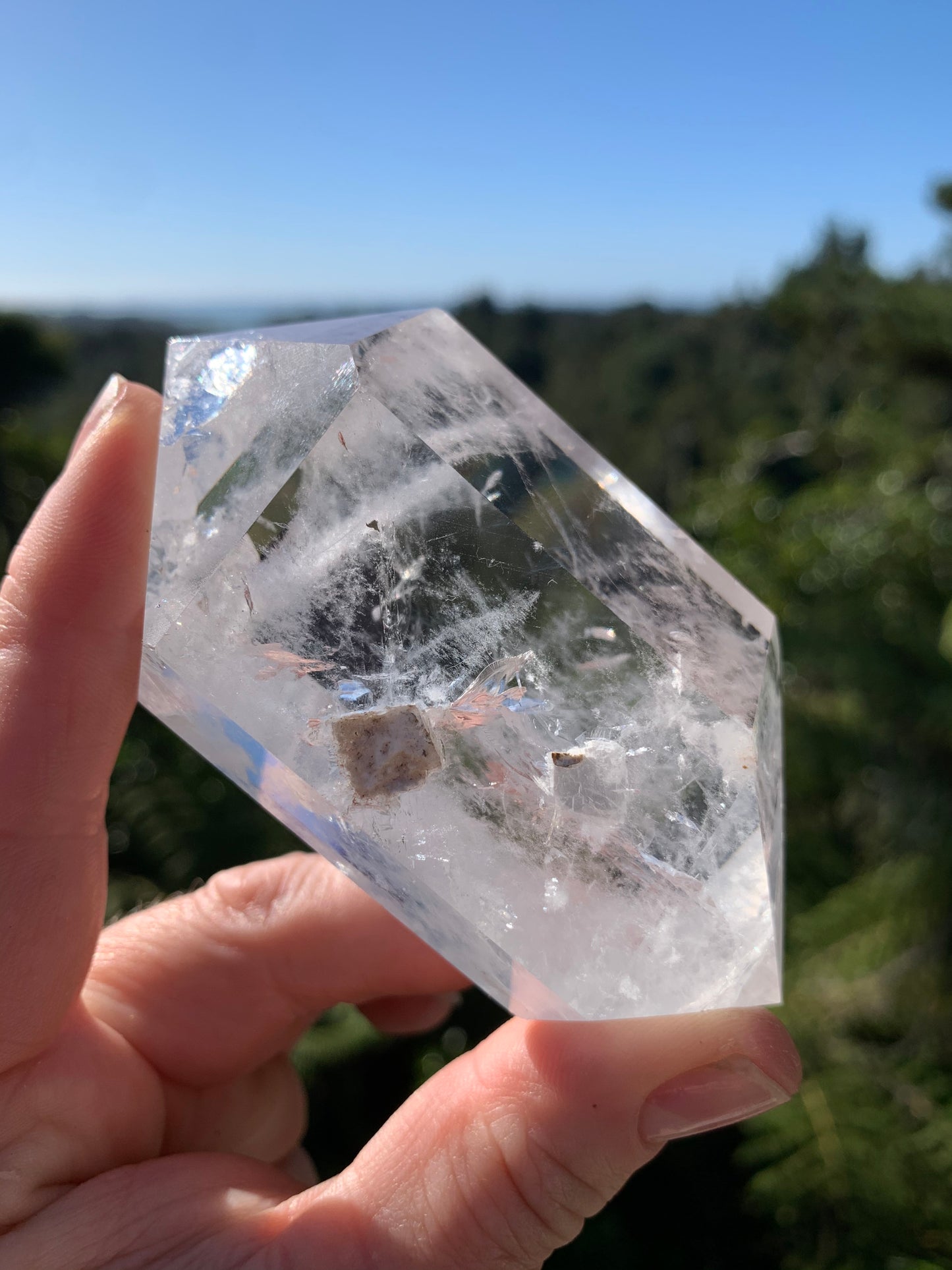 Clear Quartz Double Terminated