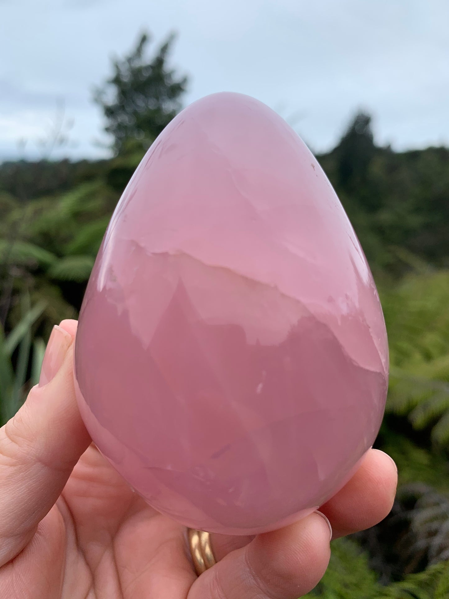 Rose Quartz Egg