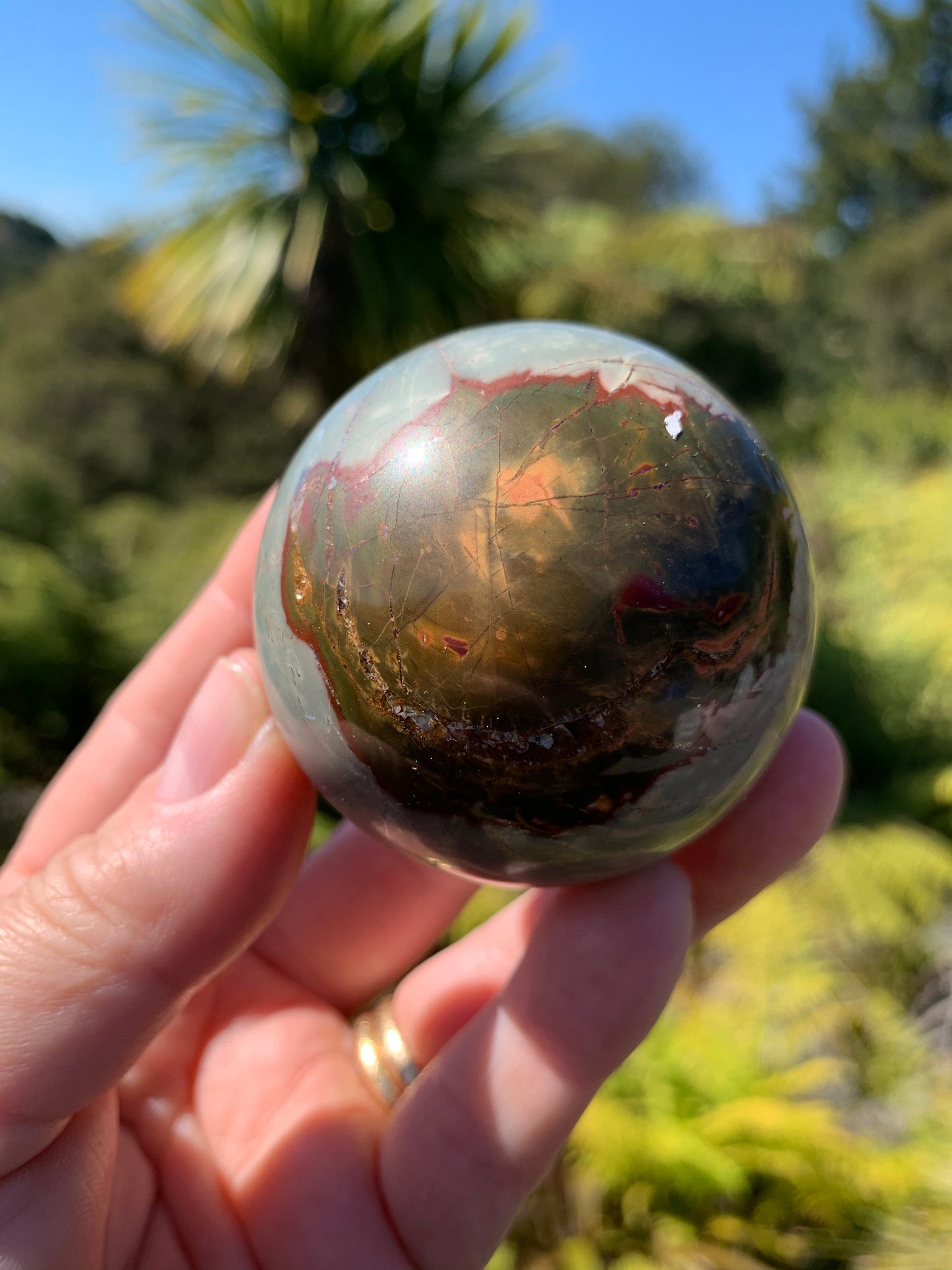 Cherry Creek Jasper Sphere
