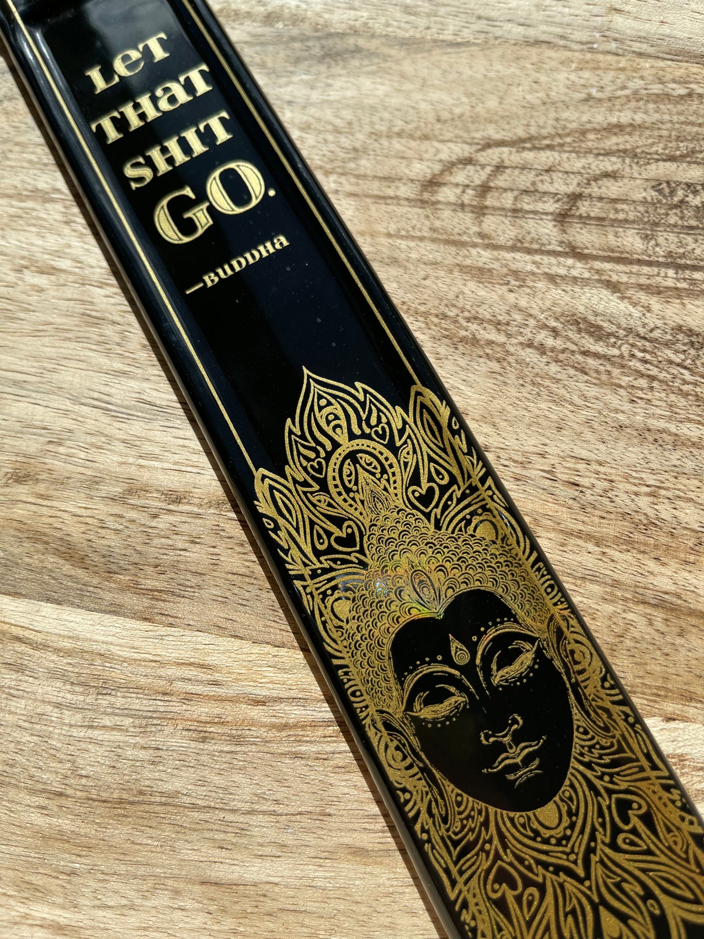 Incense Holder, Let That Shit Go Ceramic