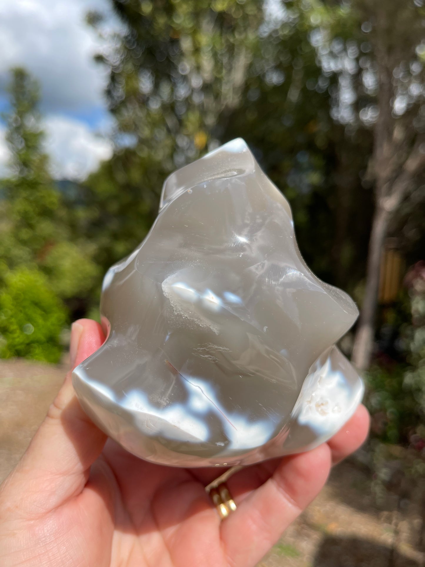 Orca Agate Flame