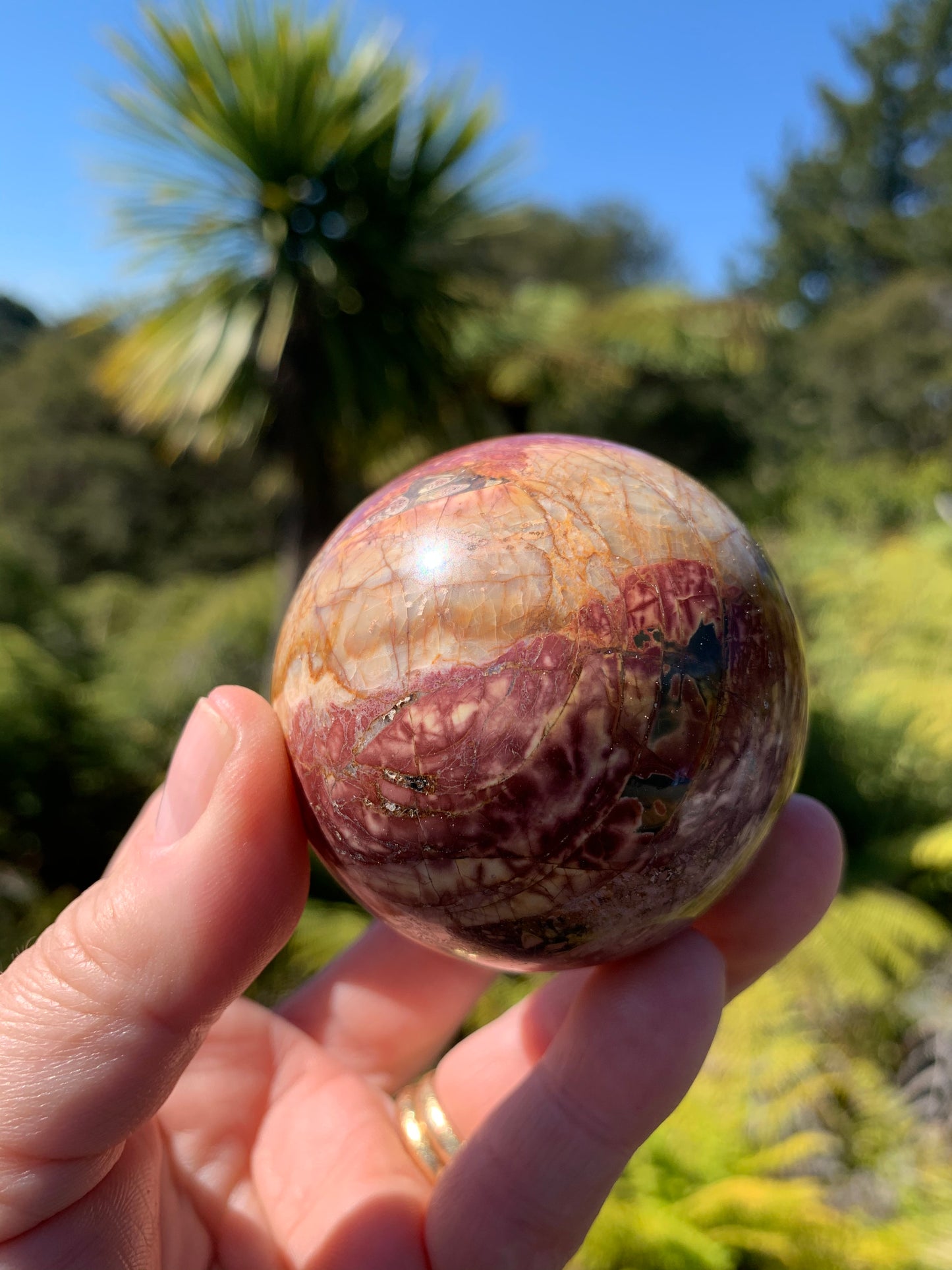 Cherry Creek Jasper Sphere