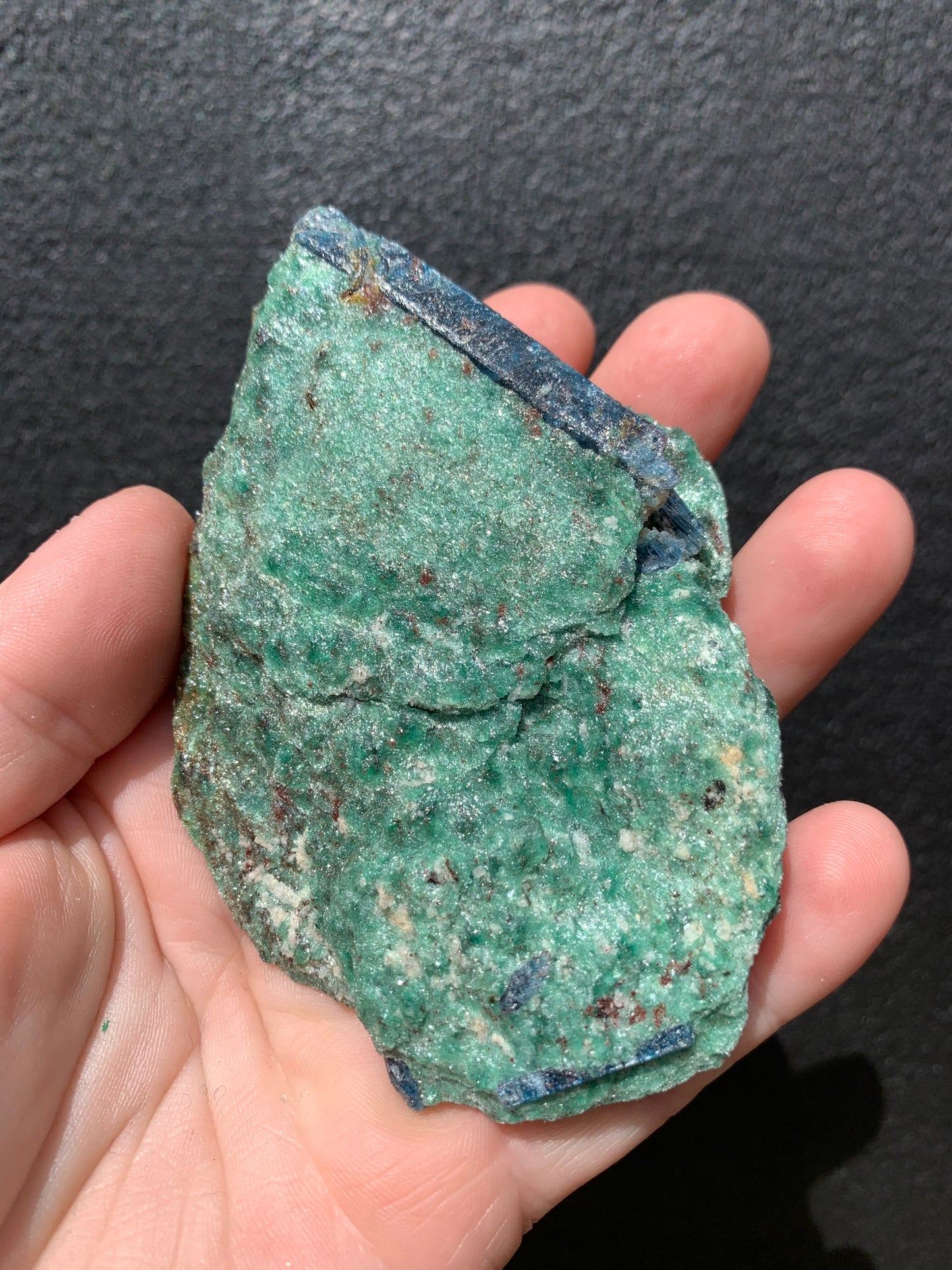 Fuchsite with Kyanite