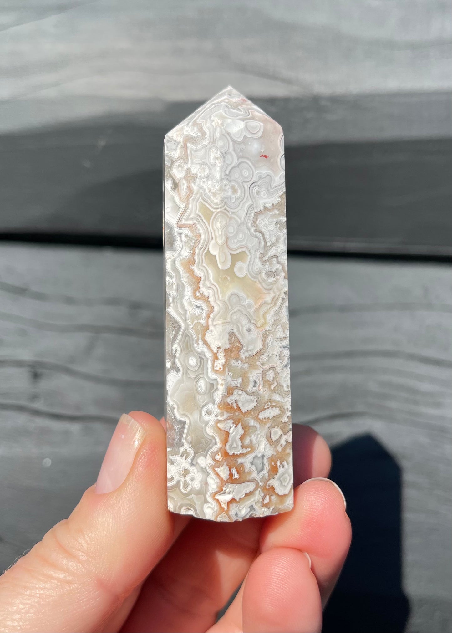 Crazy Lace Agate Tower, Mexican