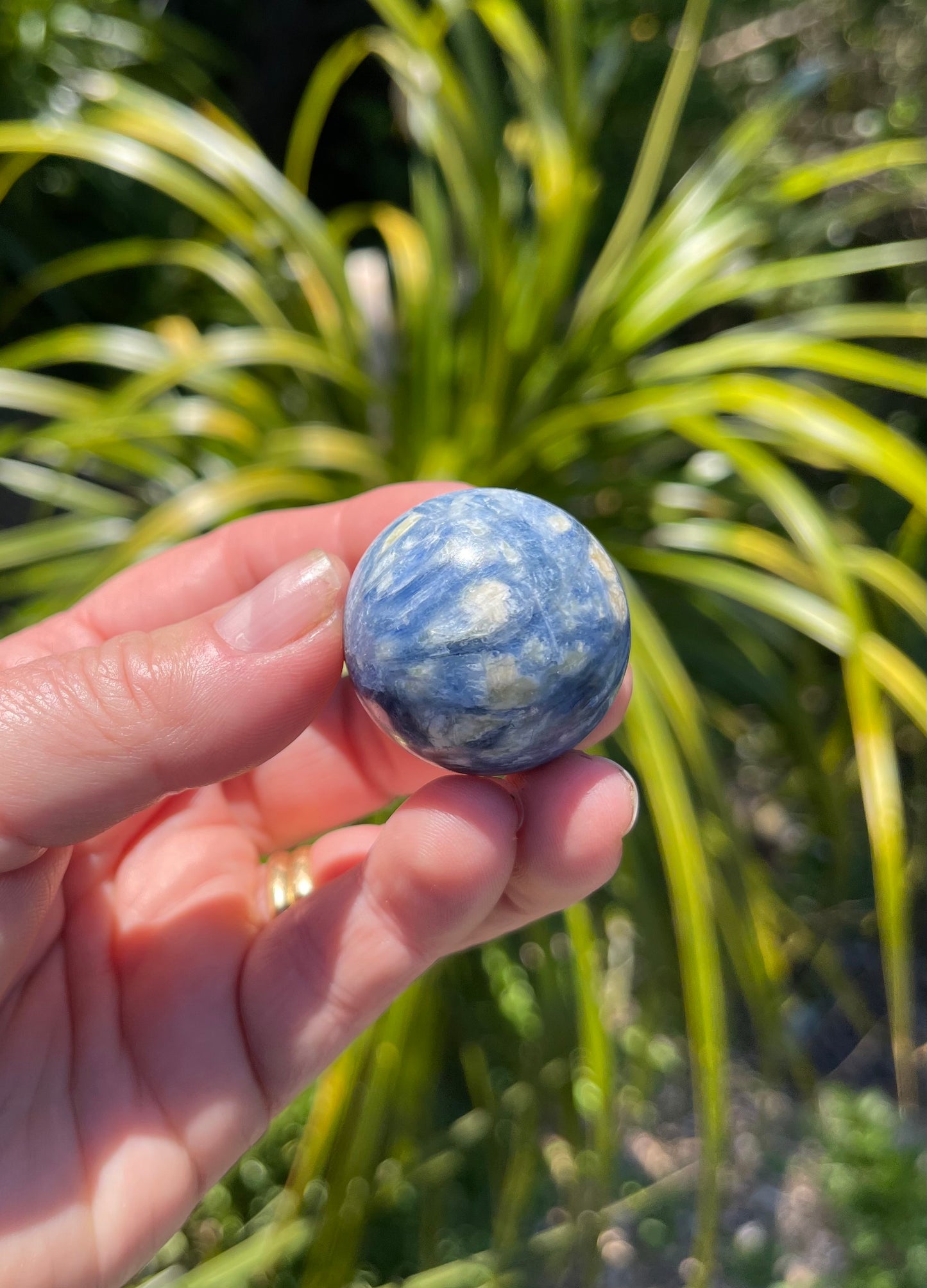 Blue Kyanite Sphere