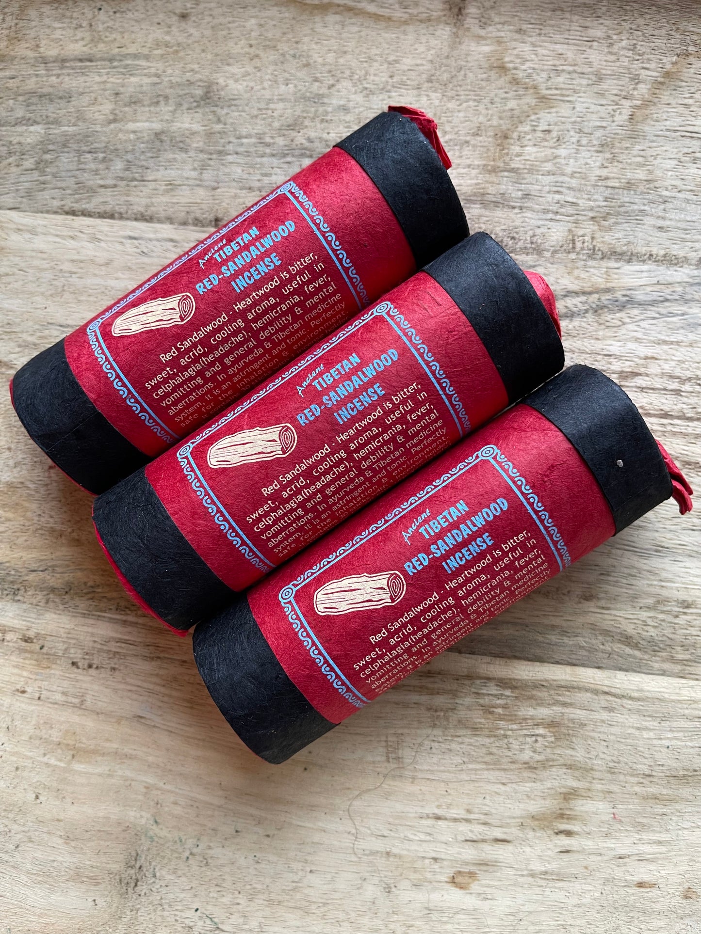 Ancient Tibetan Red Sandalwood Incense Sticks