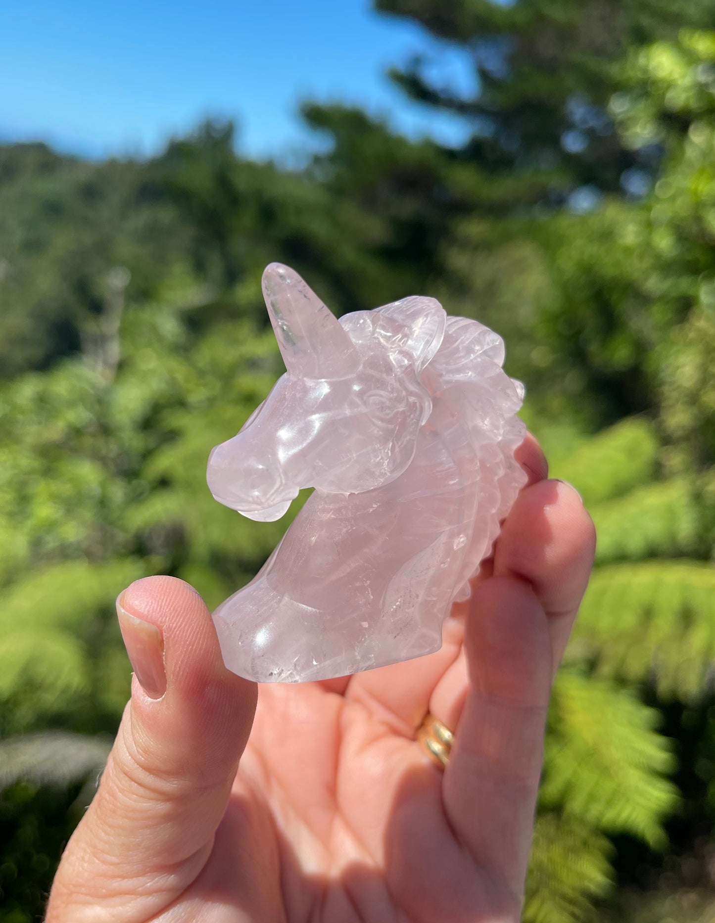 Rose Quartz Unicorn