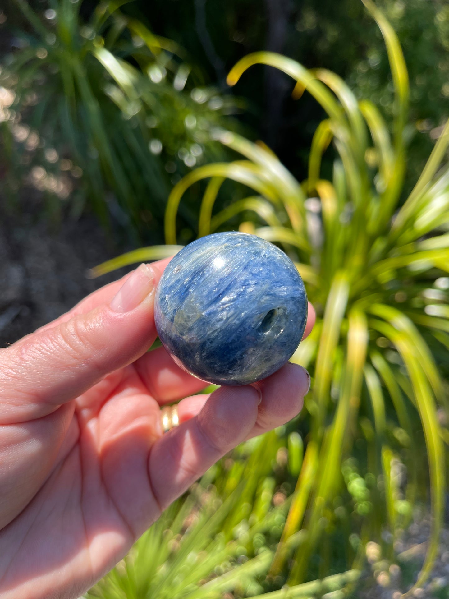 Blue Kyanite Sphere