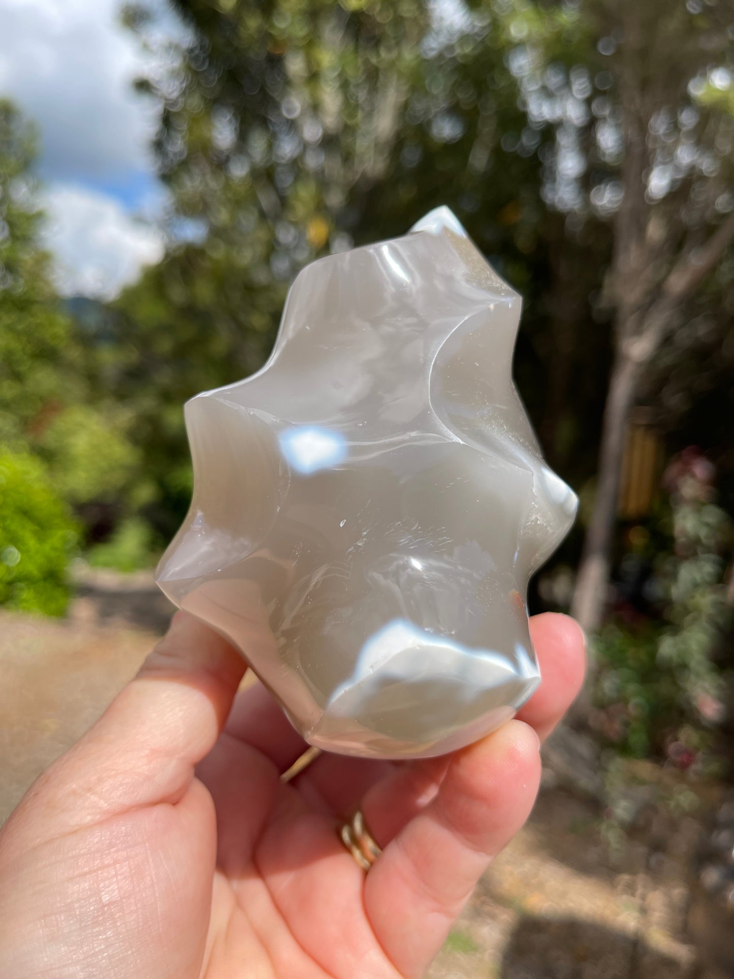 Orca Agate Flame