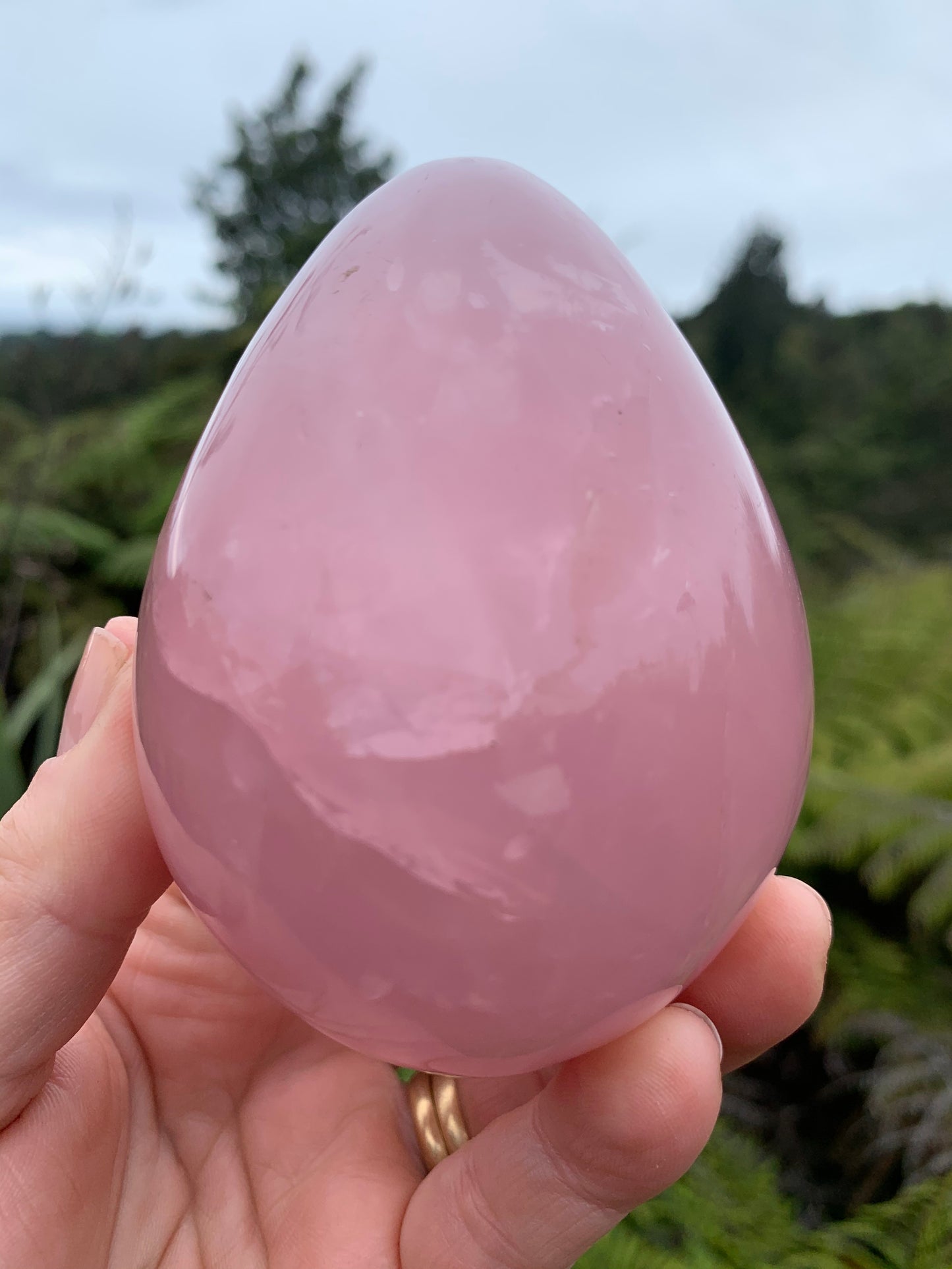 Rose Quartz Egg