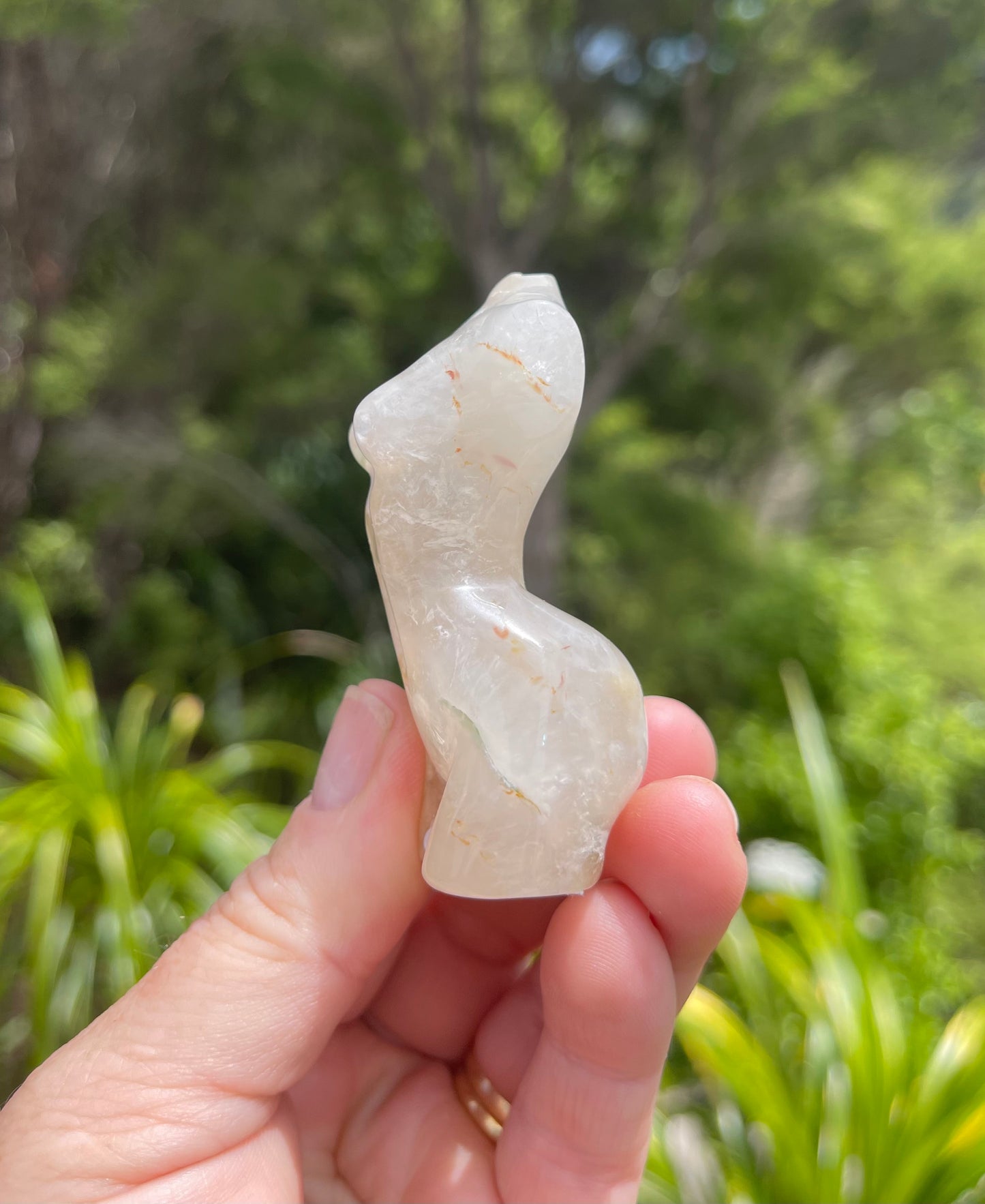 Cherry Blossom/Flower Agate Goddess