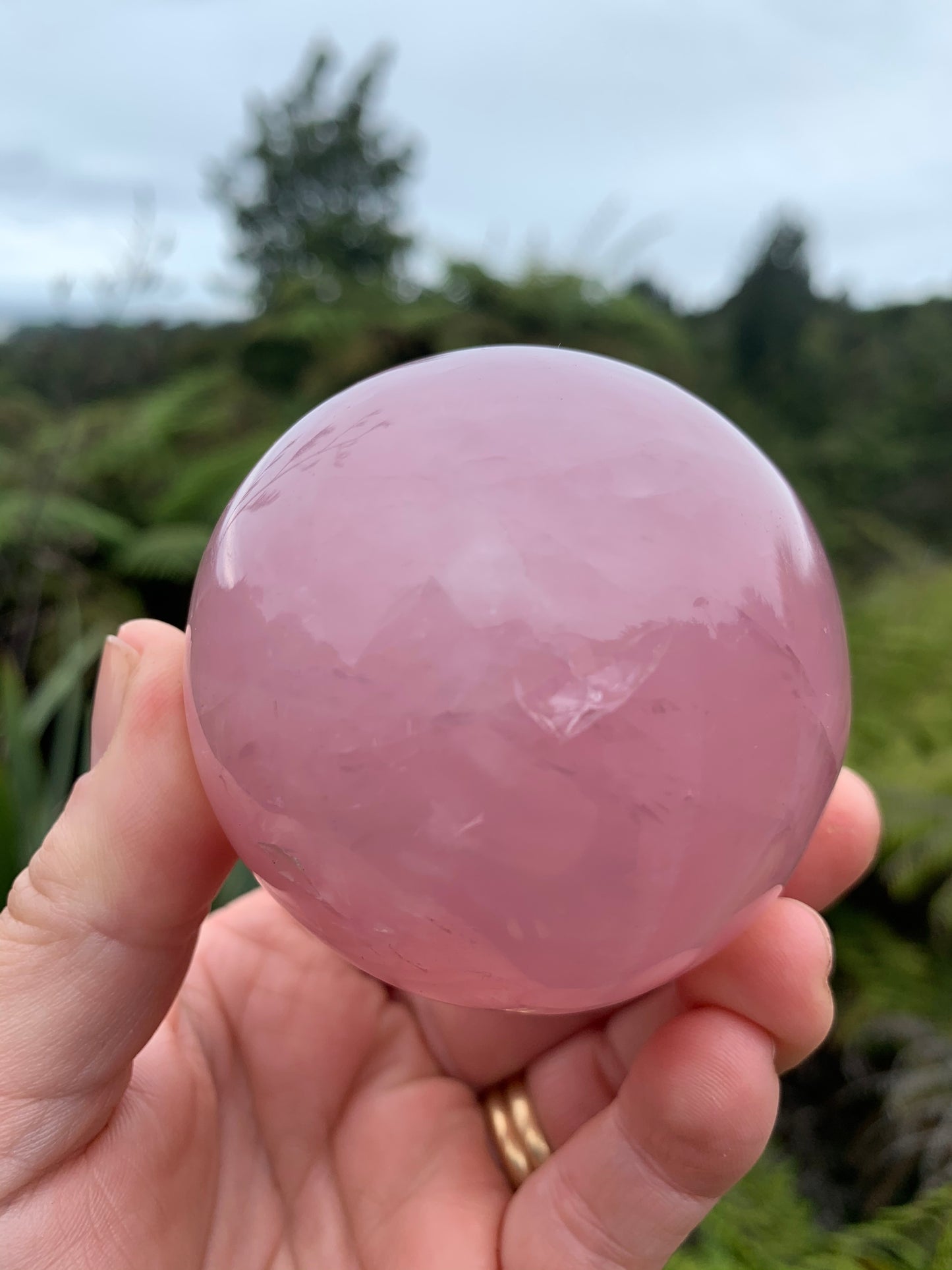 Rose Quartz Egg