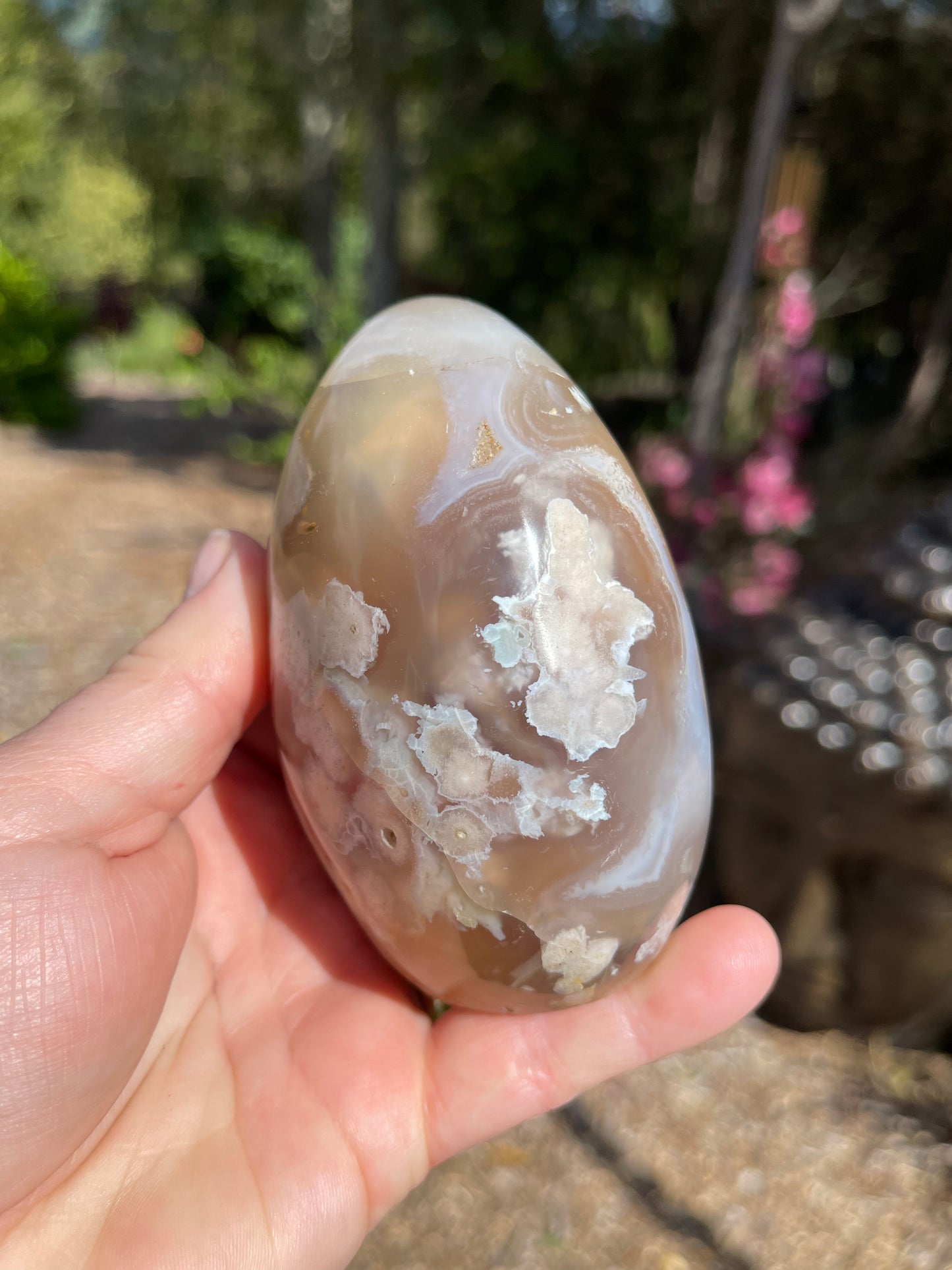 Cherry Blossom/Flower Agate Free Form