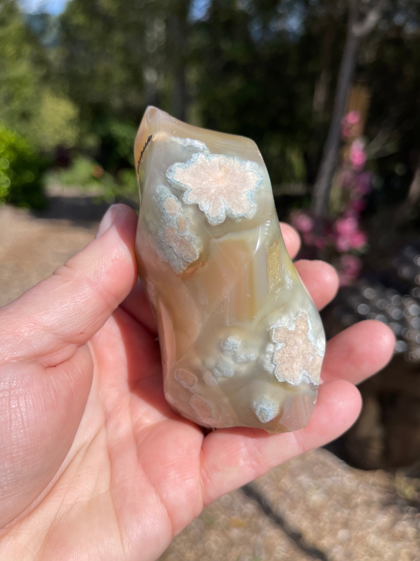 Cherry Blossom/Flower Agate Flame