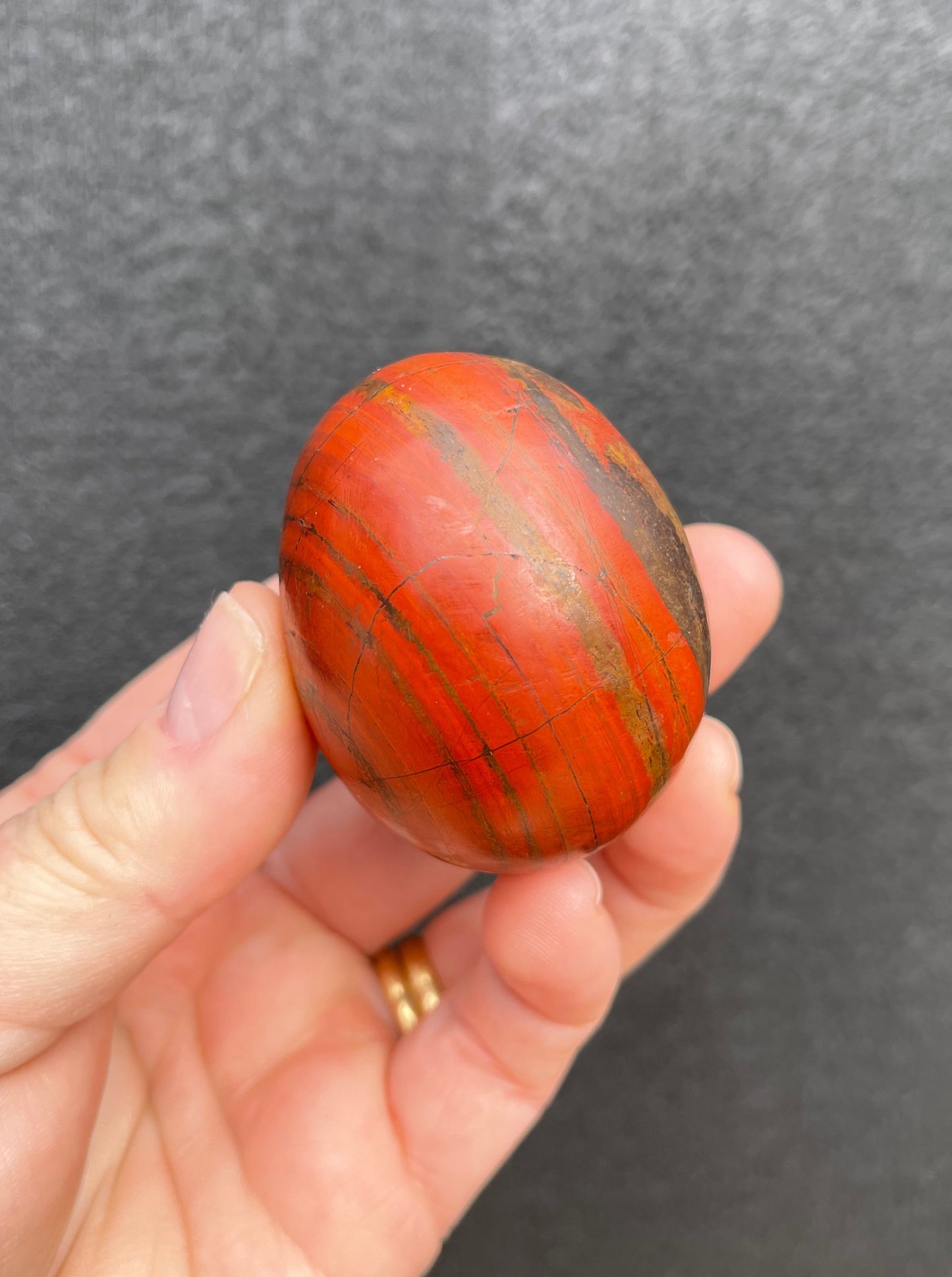Red Jasper Egg