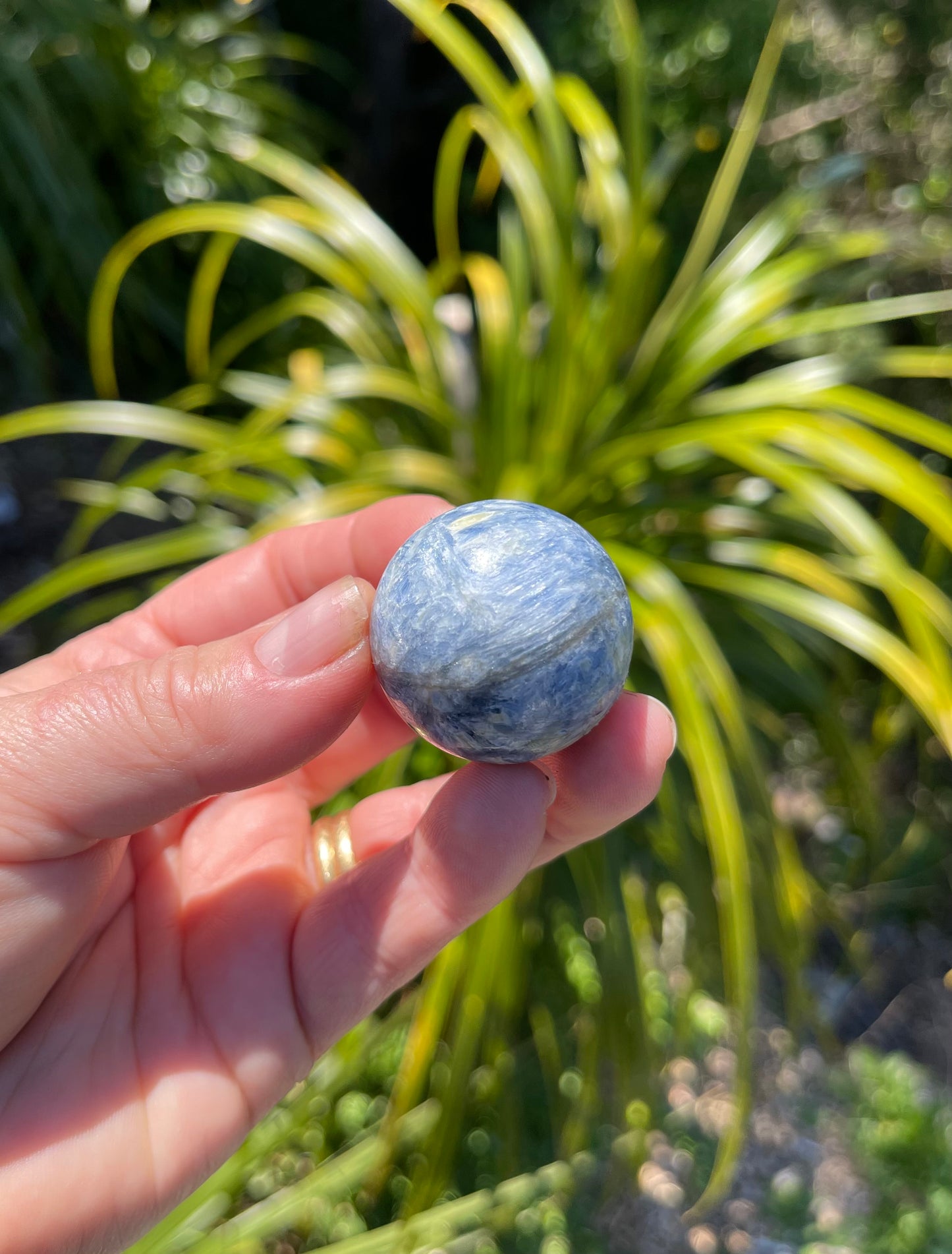 Blue Kyanite Sphere