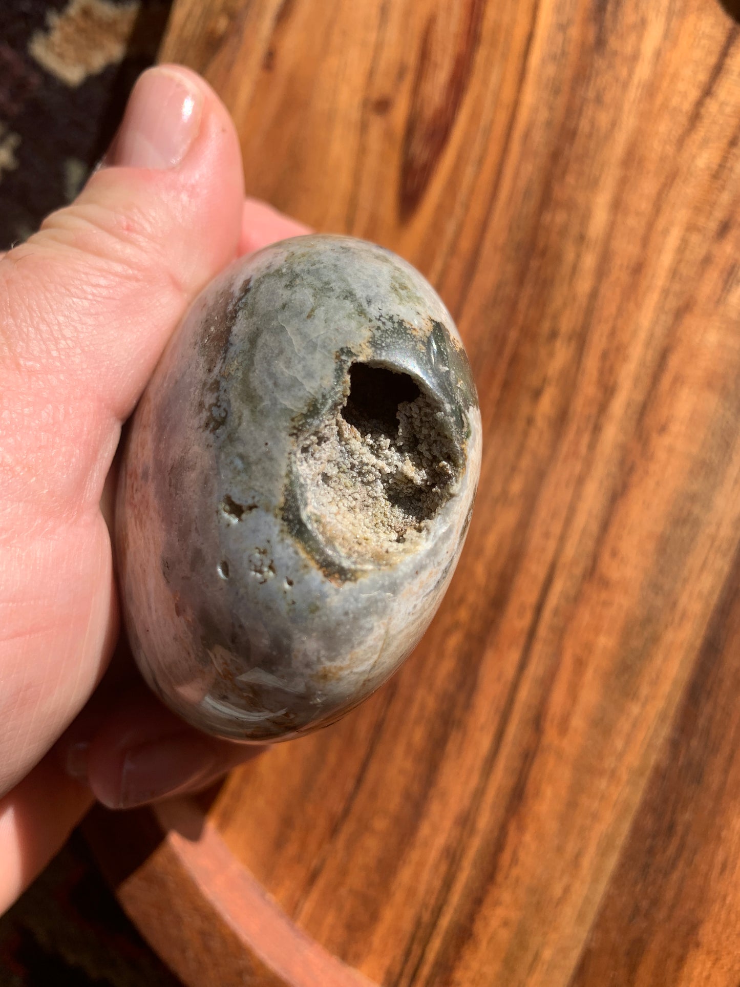 Ocean Jasper Palm Stone